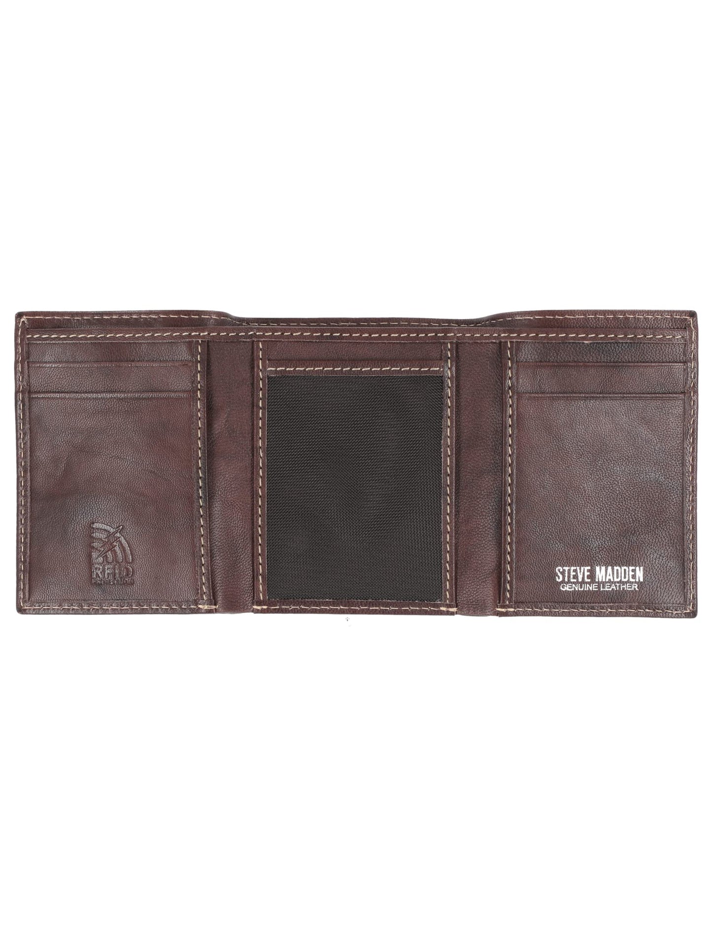 Steve Madden RFID Trifold Wallet with ID Window