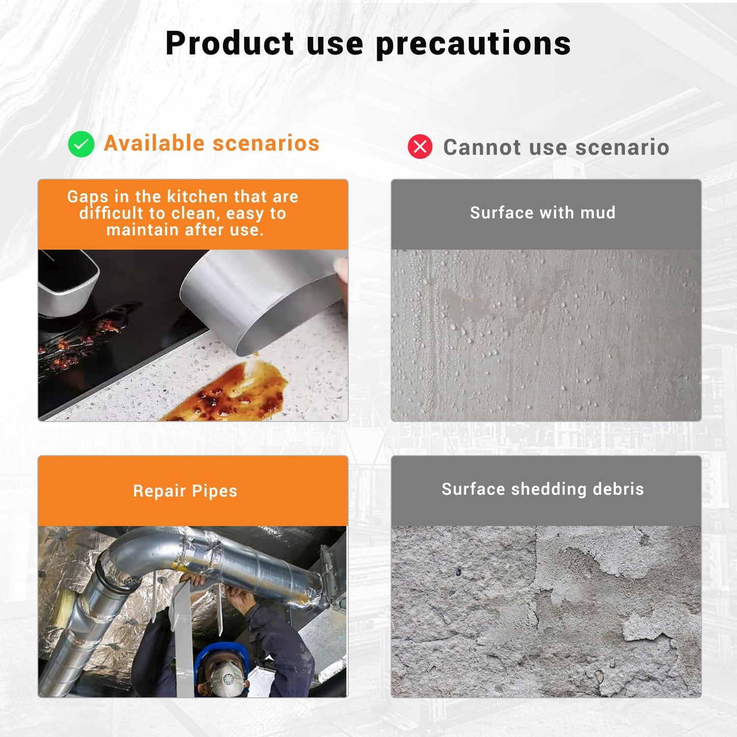 PowerScale High Temperature Aluminum Foil Tape 2" x 66'