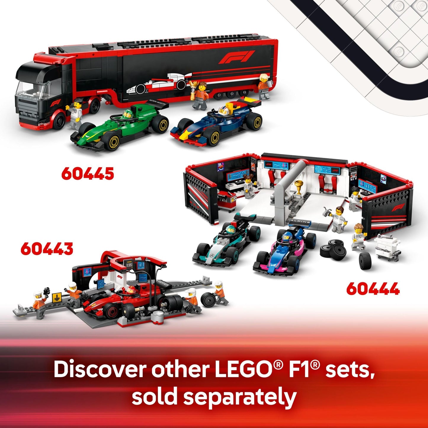 LEGO McLaren F1 Race Car Building Kit