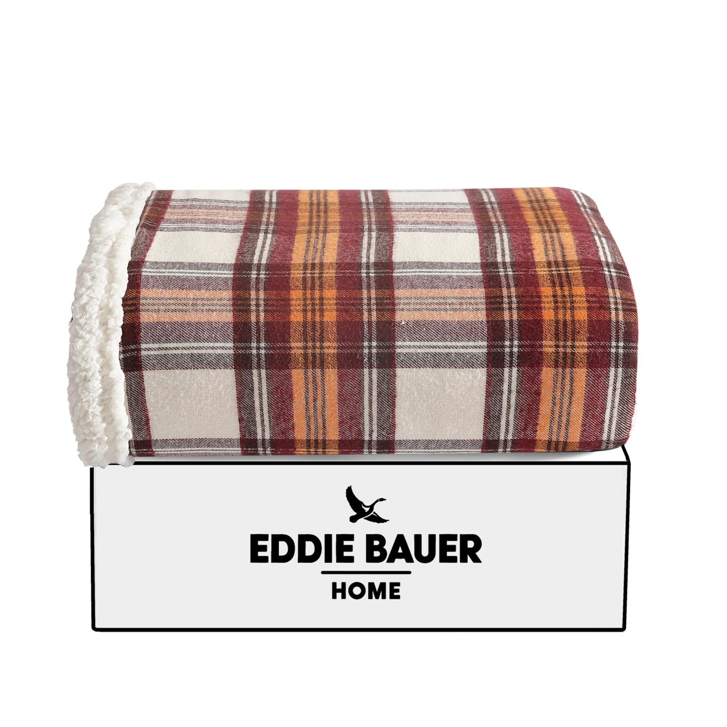 Eddie Bauer Super Soft Reversible Sherpa Blanket