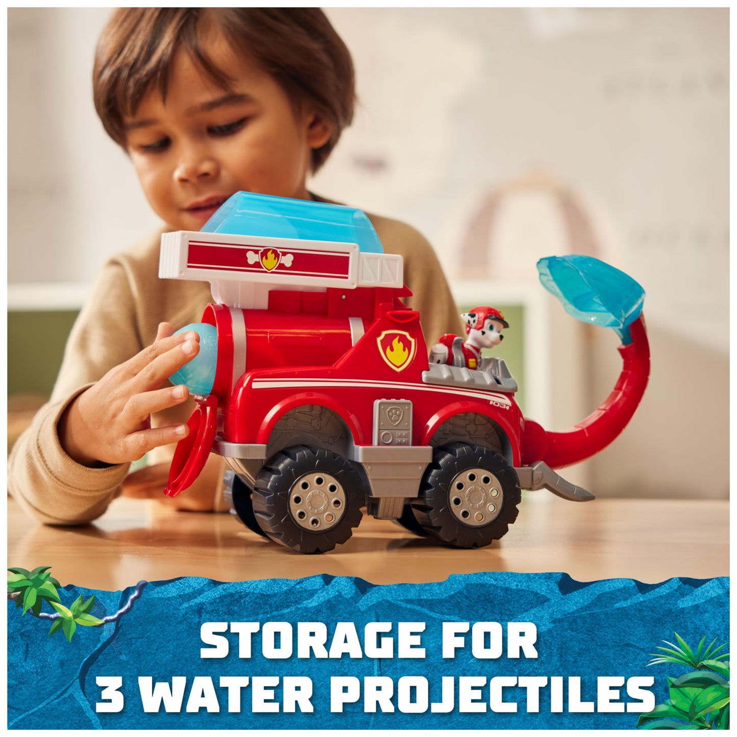 PAW Patrol Marshall Elephant Firetruck Toy Truck