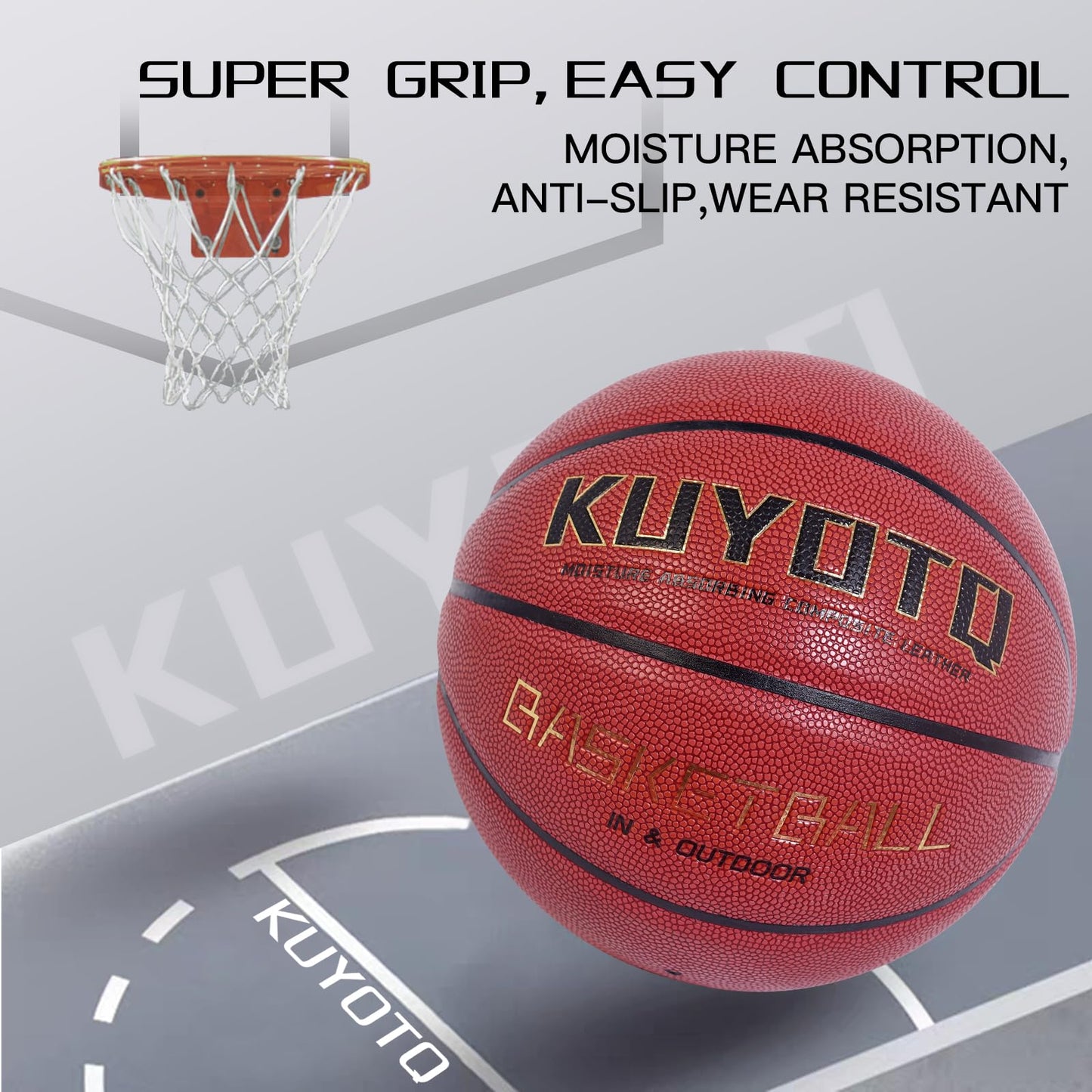 28.5" Indoor Outdoor Basketball for Youth Training