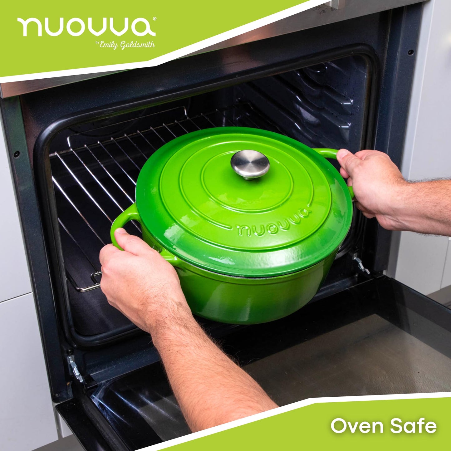 6.4 Quart Enamelled Cast Iron Dutch Oven Pot
