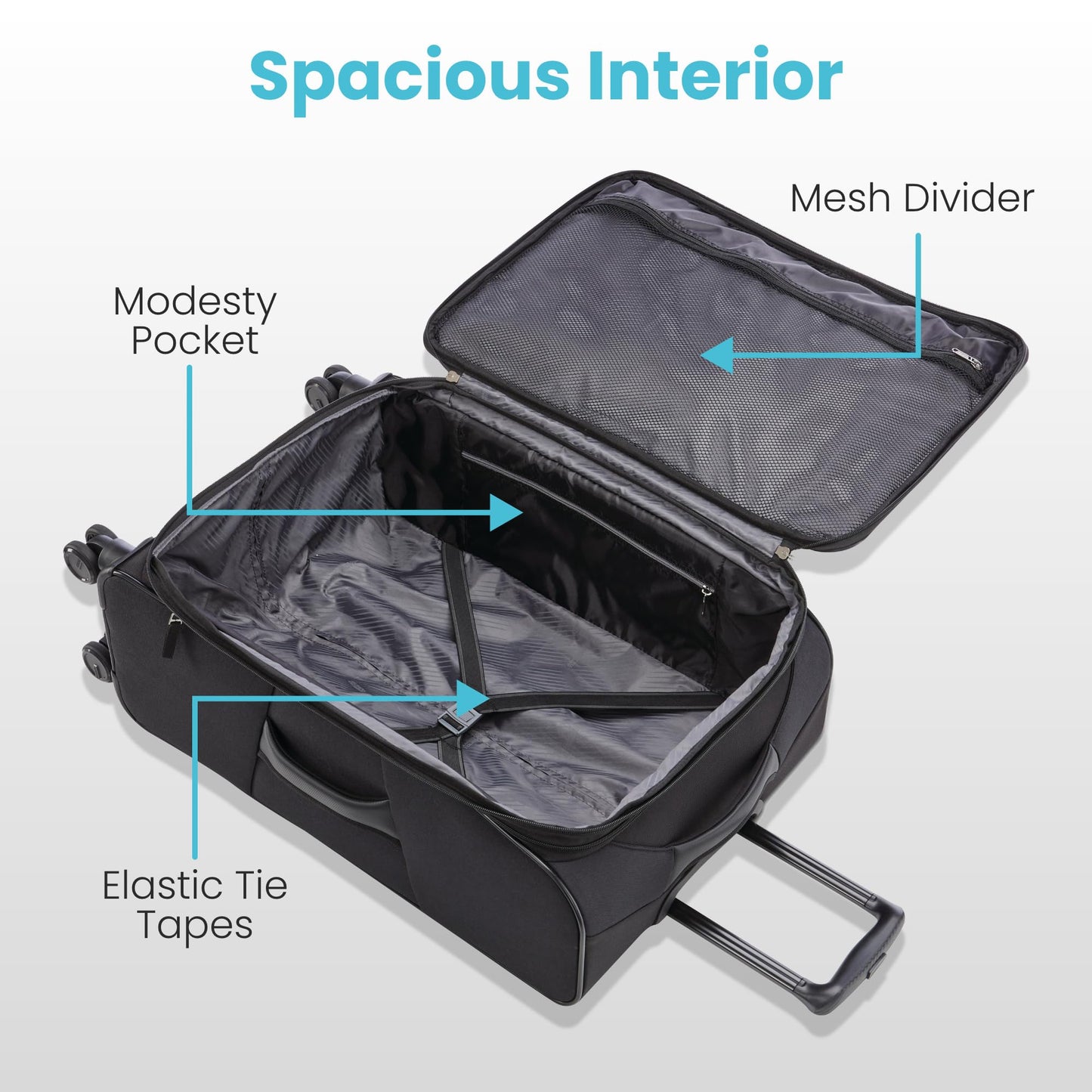 20" American Tourister Expandable Spinner Luggage