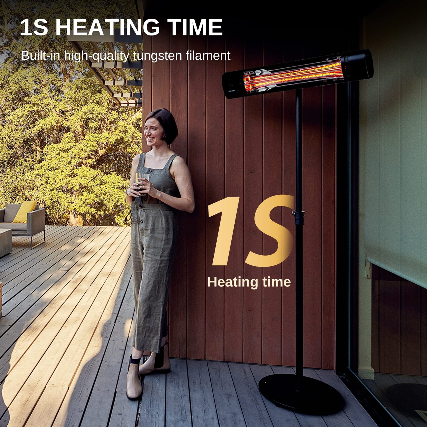EAST OAK Patio Heater