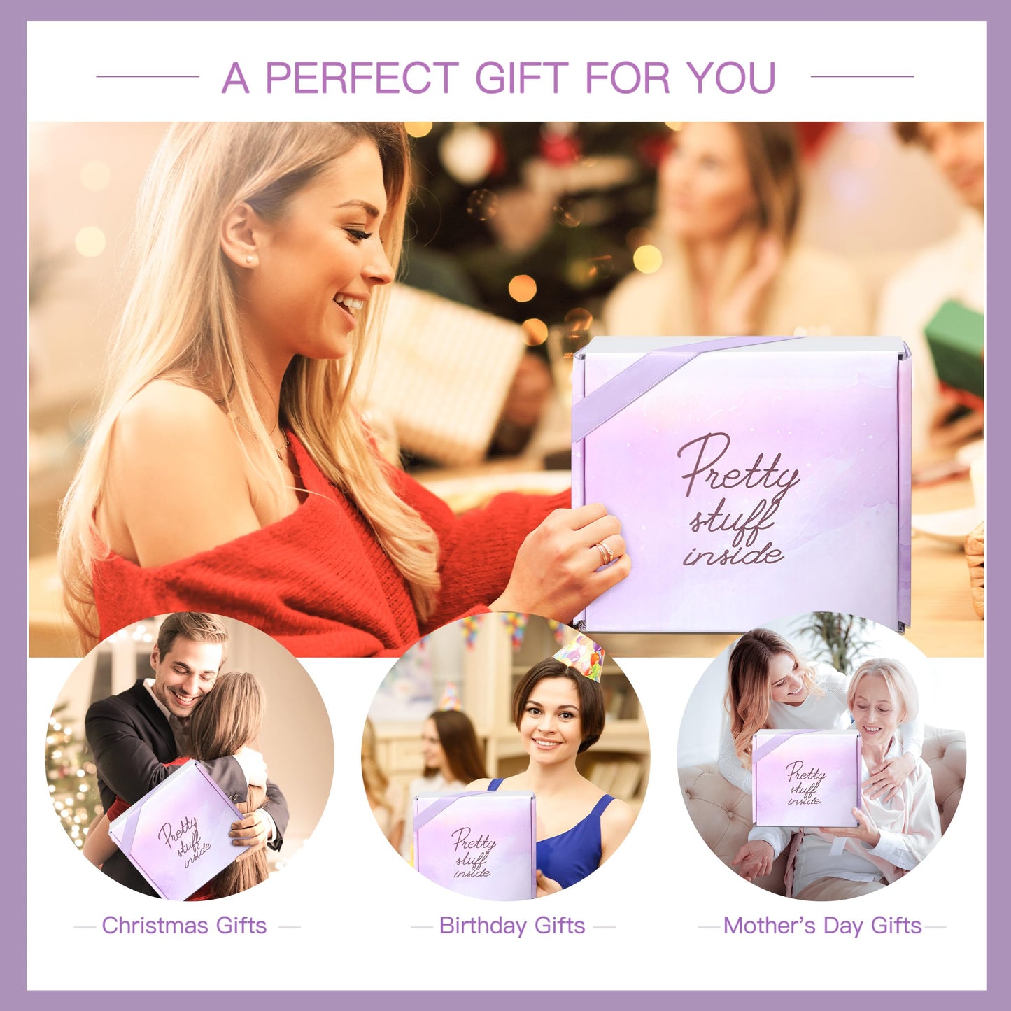 Lavender Spa Gift Set for Women and Moms