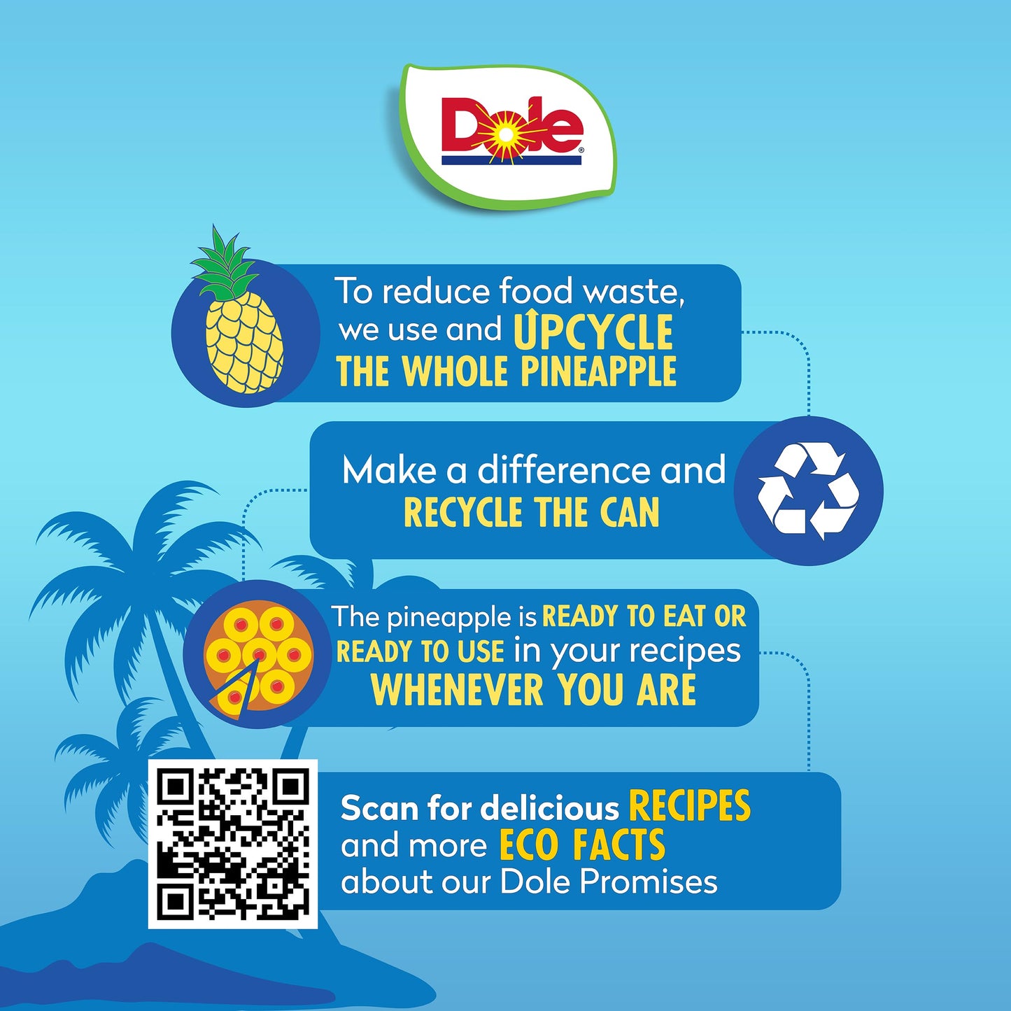 Dole Pineapple Slices in 100% Juice - 12 Pack