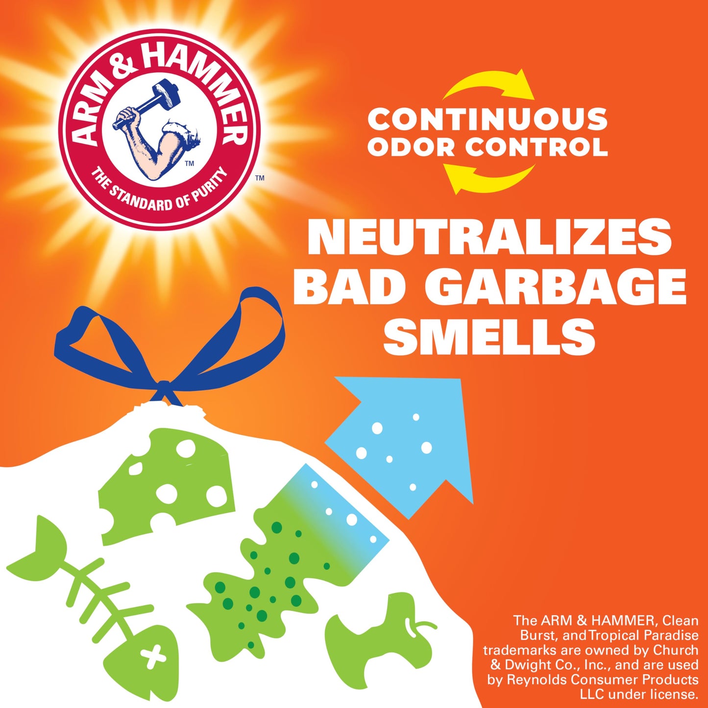 Hefty 13 Gallon Citrus Scented Trash Bags