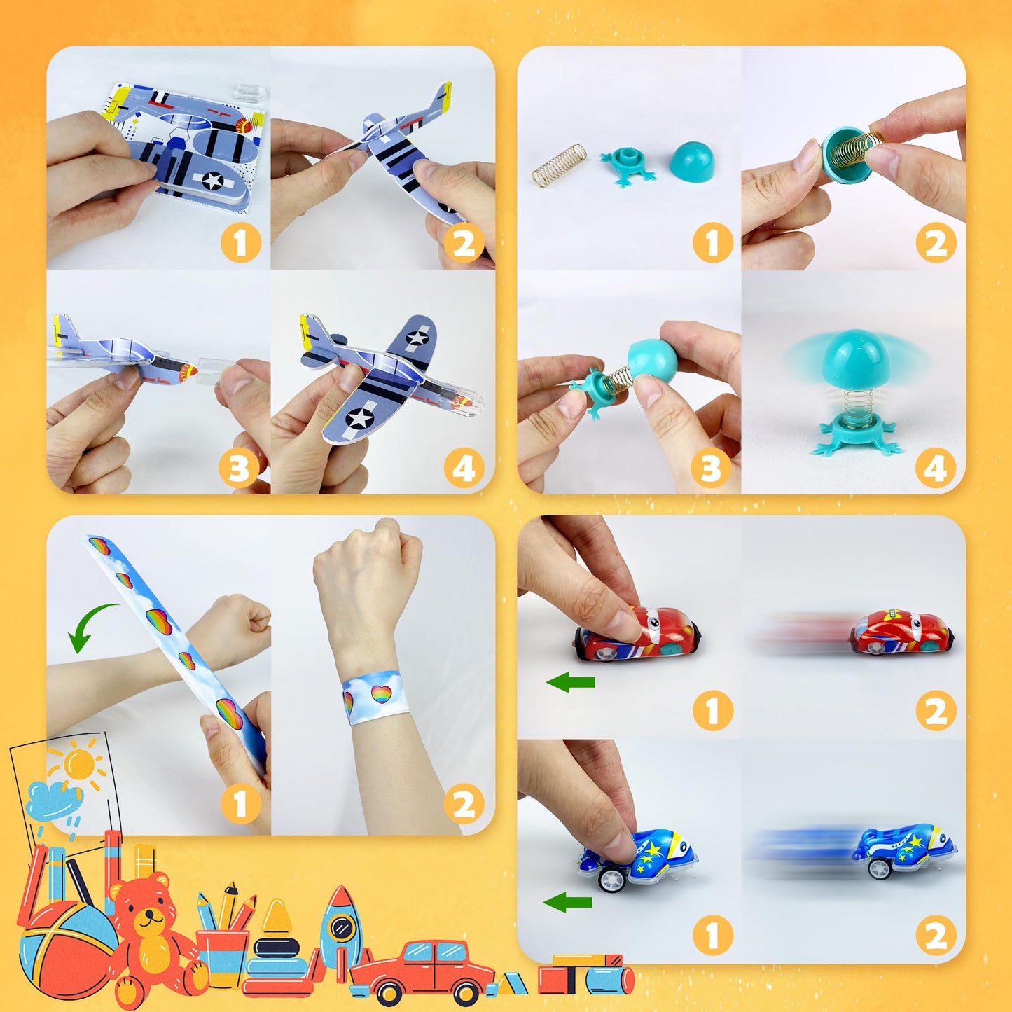 70PCS Party Favor Assortment for Kids
