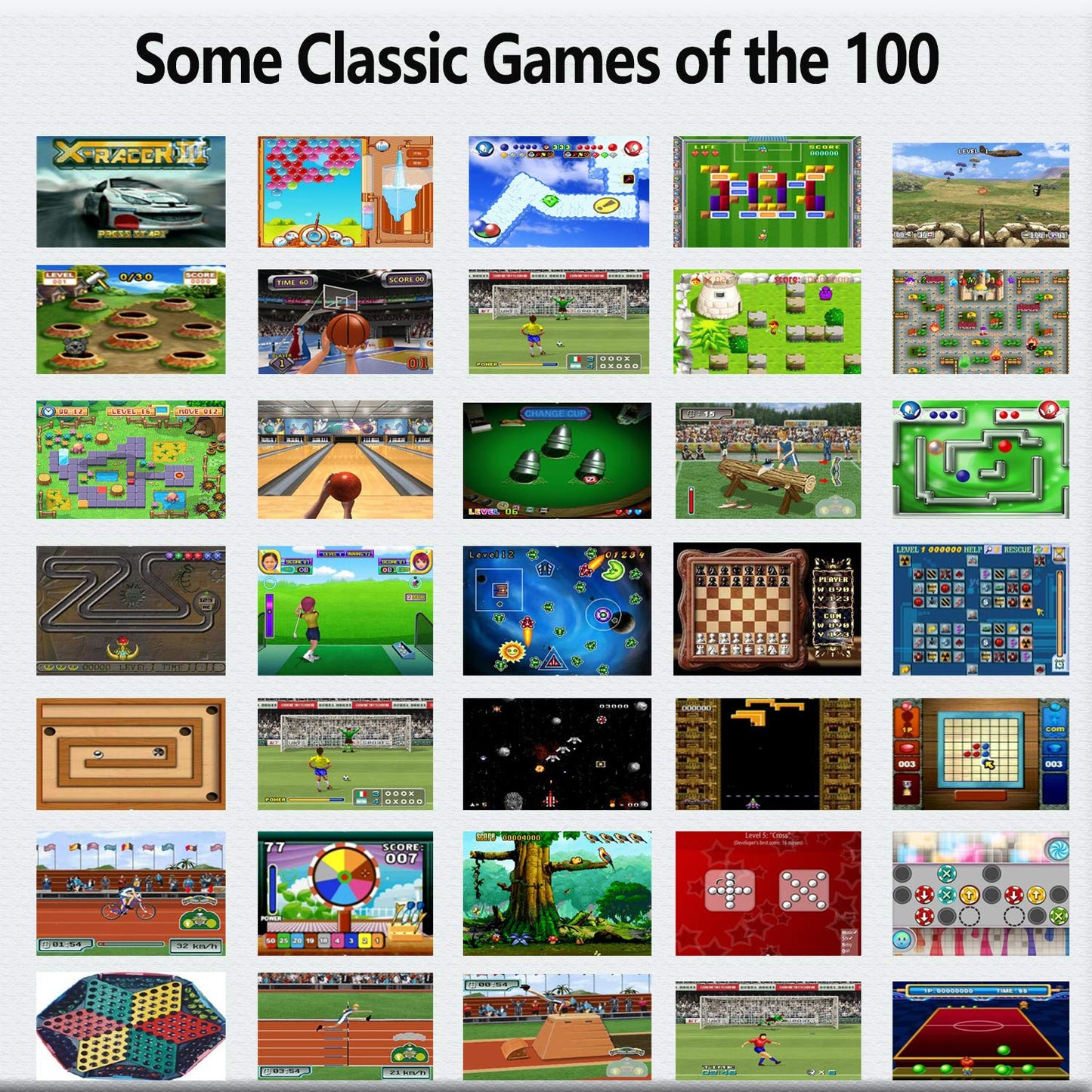 Handheld 16 Bit Retro Game Console with 100 Games