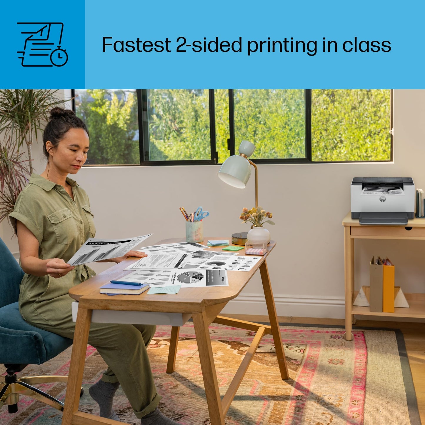 HP LaserJet M209d Duplex Black and White Printer