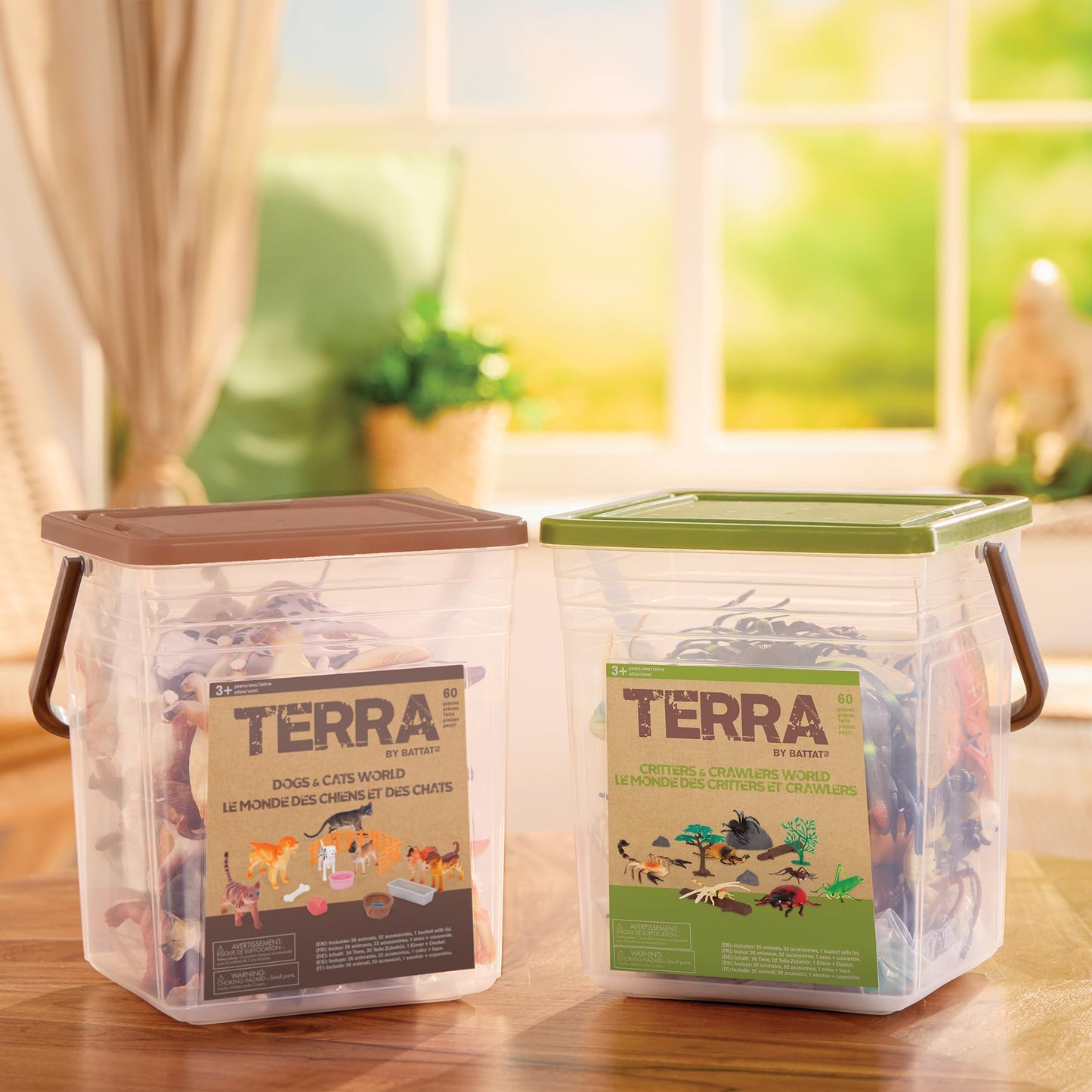 60Pc Terra by Battat Dog & Cat Toy Set