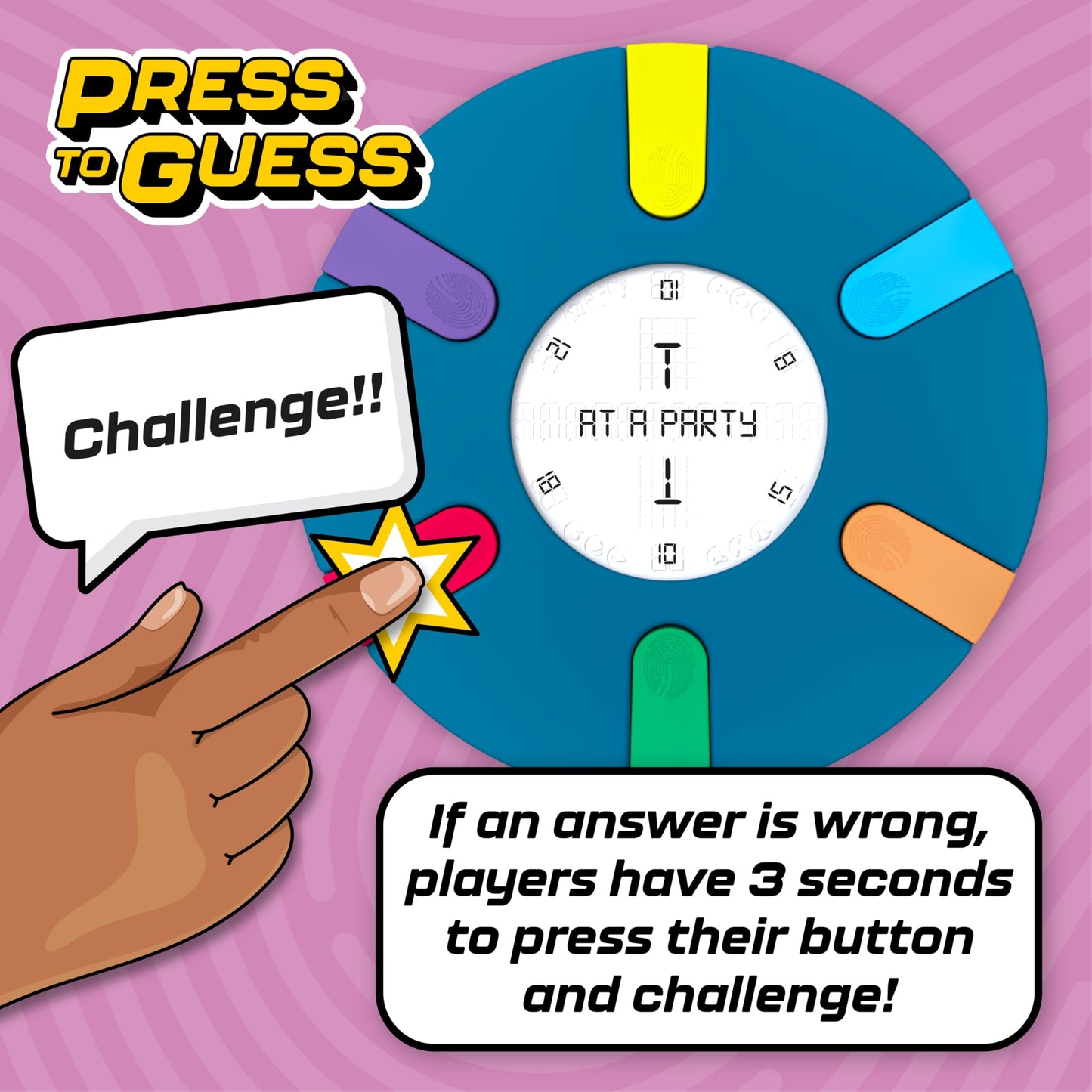 Buffalo Games Press to Guess Electronic Game