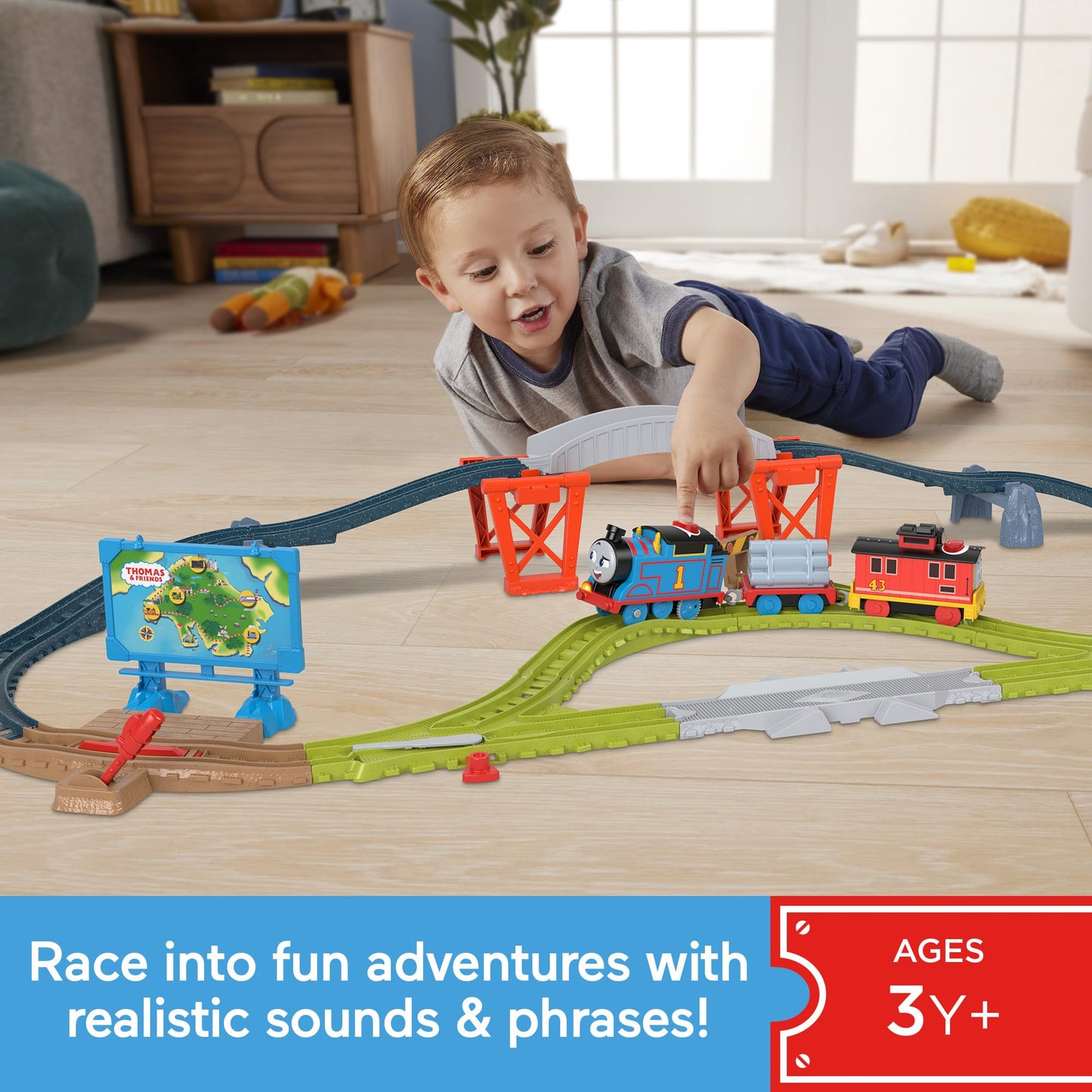 Thomas & Friends Talking Train Set for Kids
