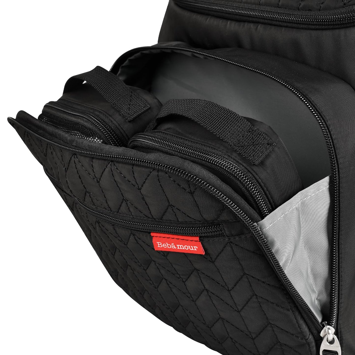 Bebamour Diaper Backpack with Changing Pad & Insulated Bag