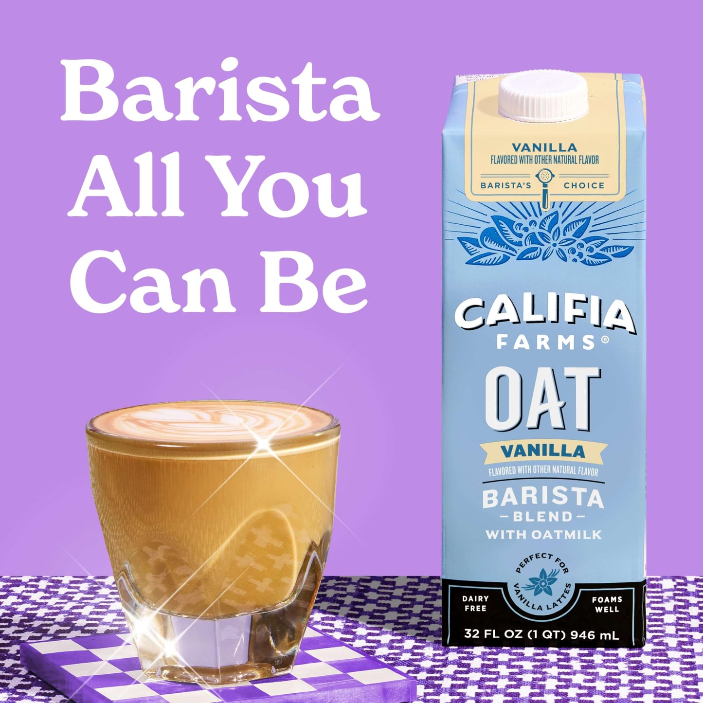 Califia Farms Vanilla Oat Barista Blend Milk