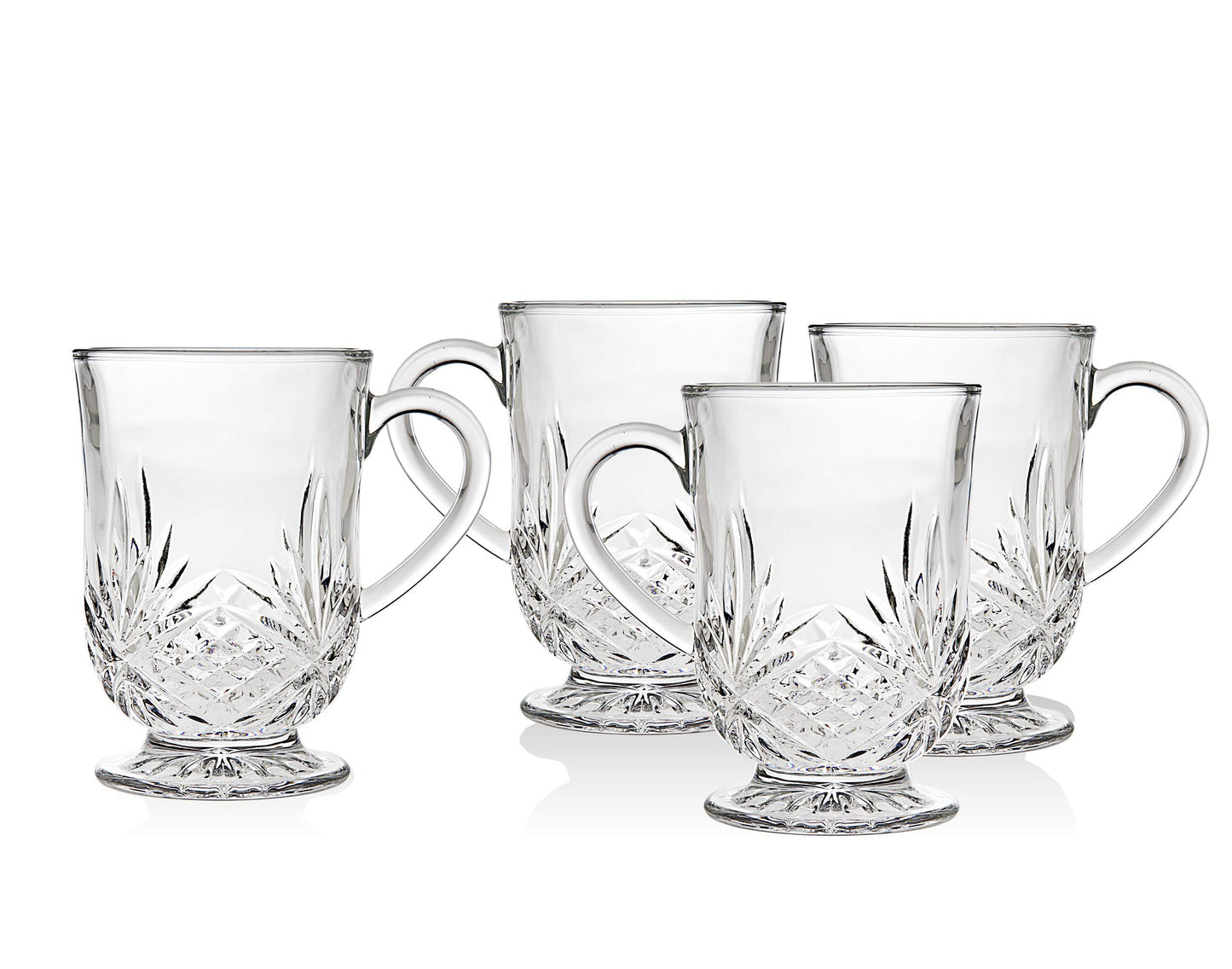 Godinger Dublin Collection Coffee Mugs Set of 4