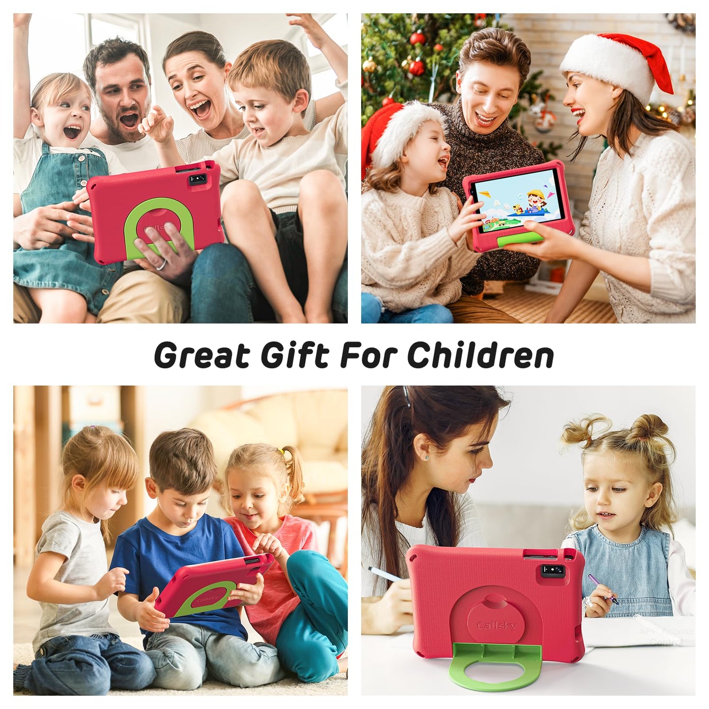 Kids Tablet 8 Inch with WiFi and Parental Control
