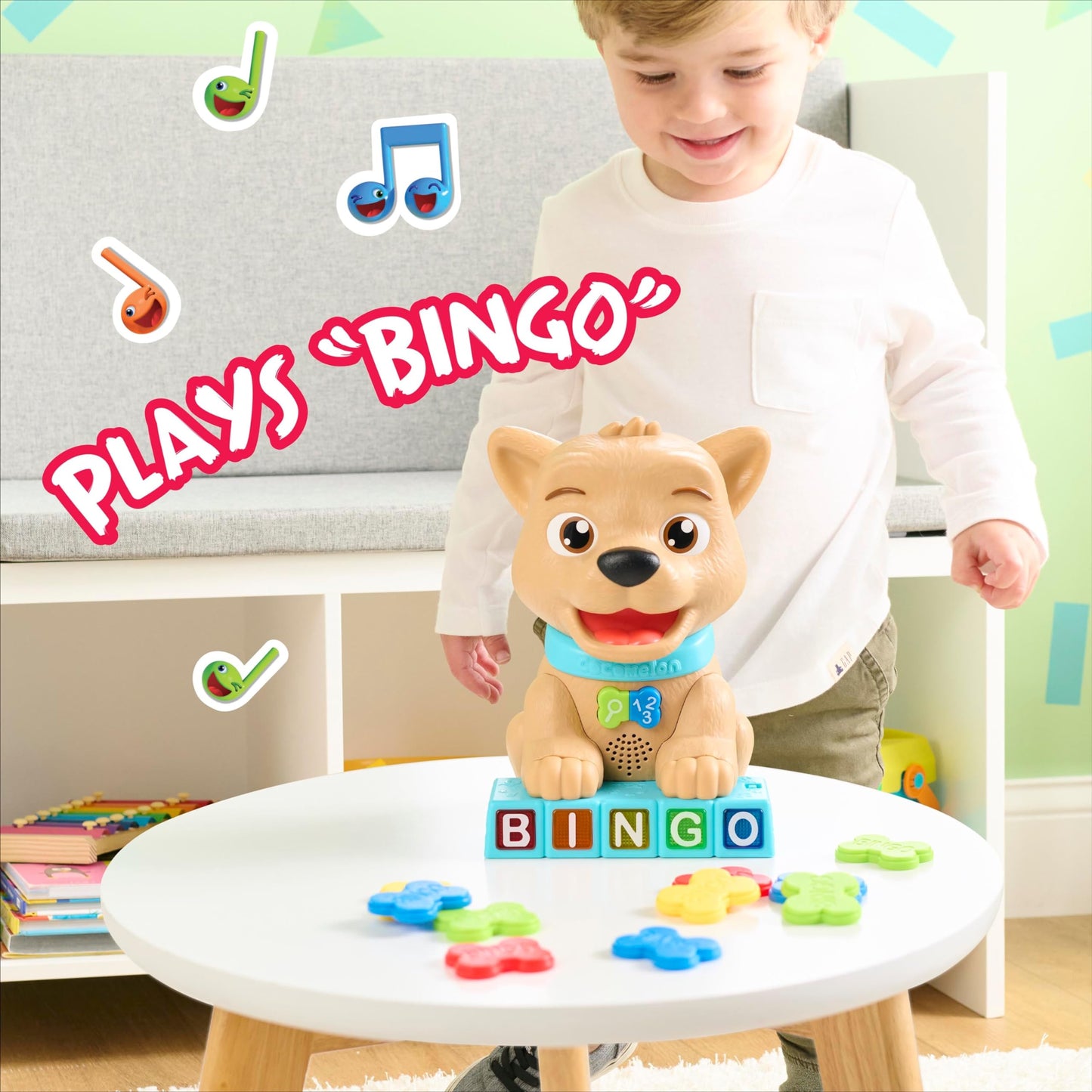 Cocomelon Count & Learn Bingo Game for Kids