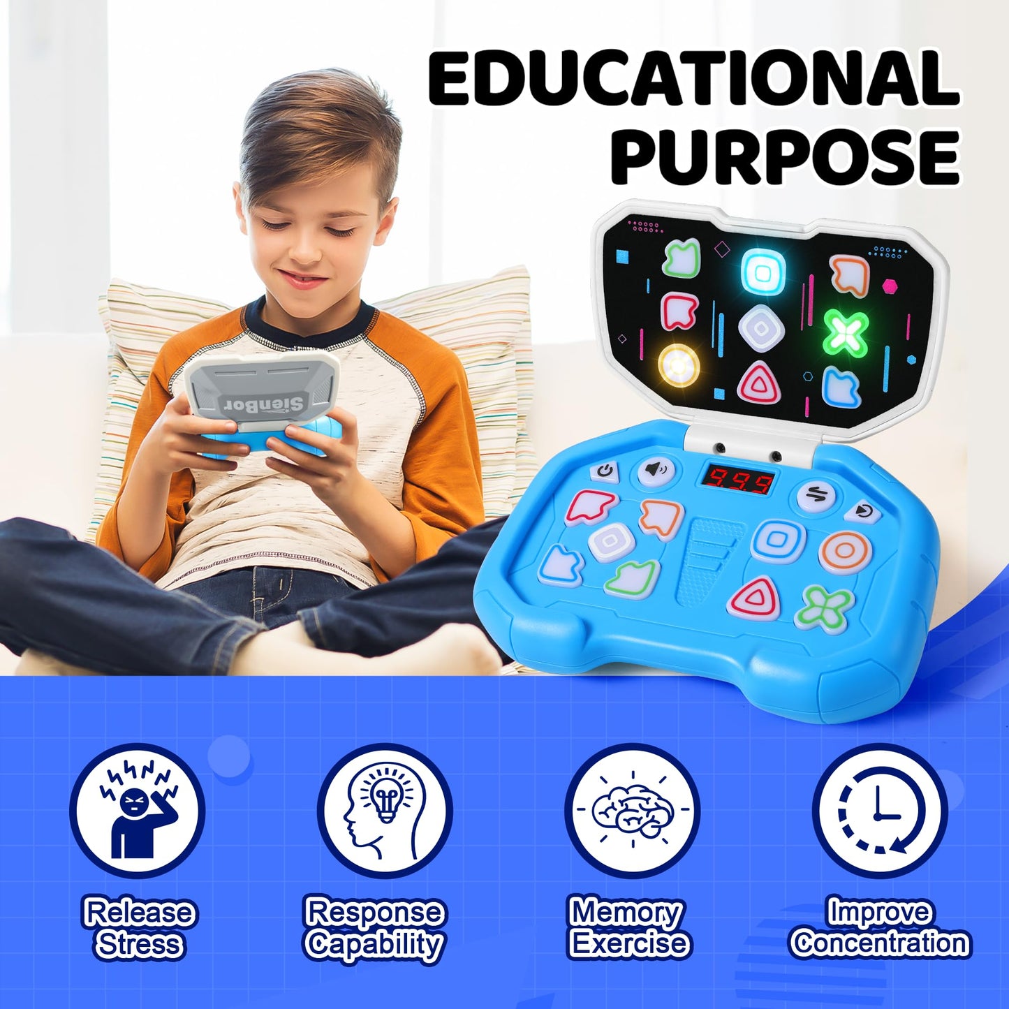 Handheld Fidget Game for Kids Ages 6-12