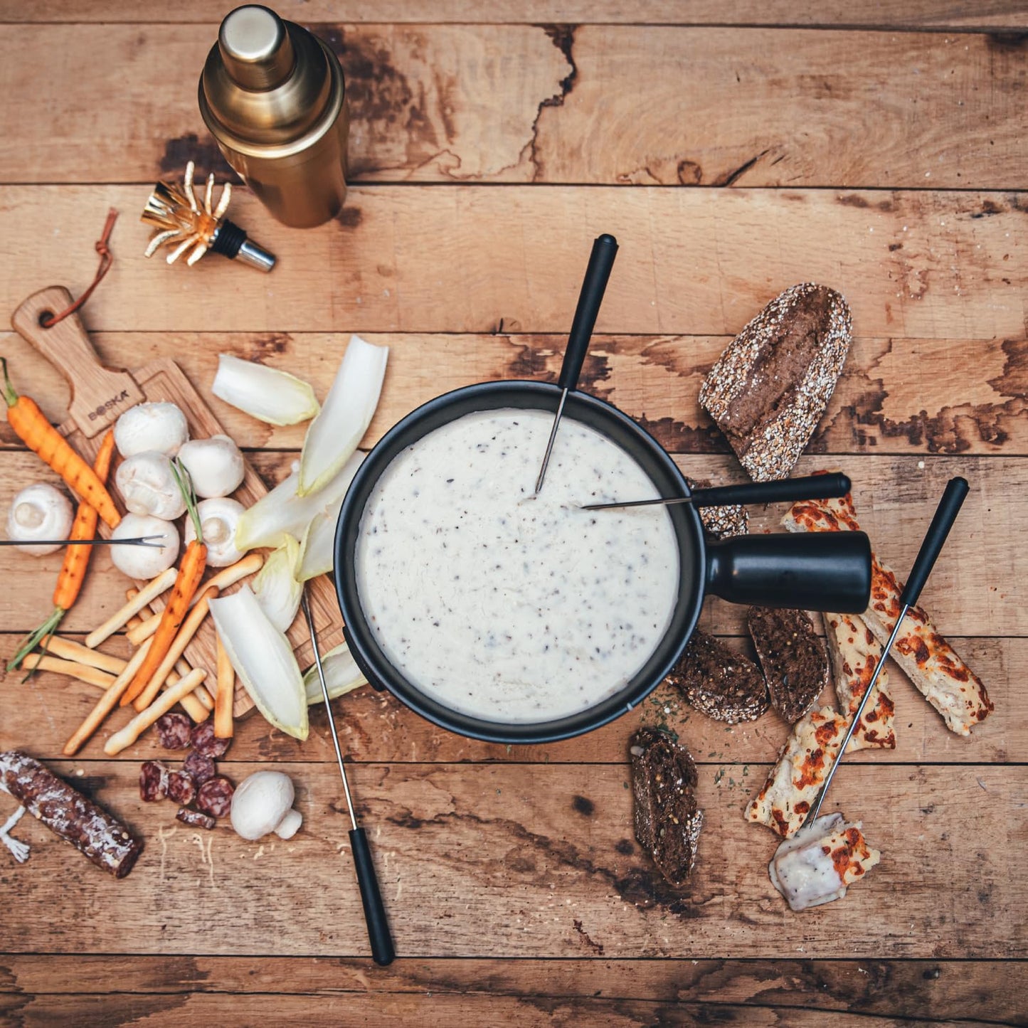 BOSKA Cheese Fondue Set for 4 Persons