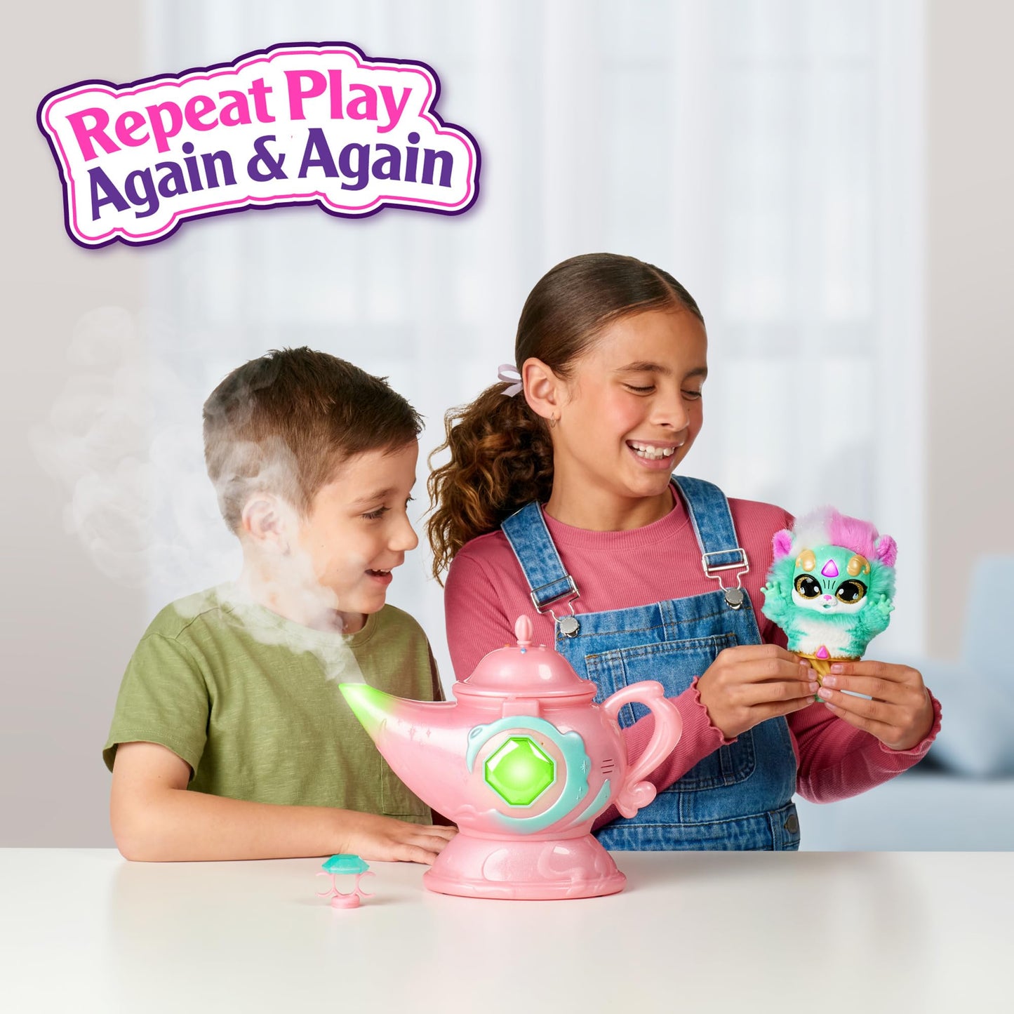 Magic Mixies Interactive Plush Toy with Genie Lamp