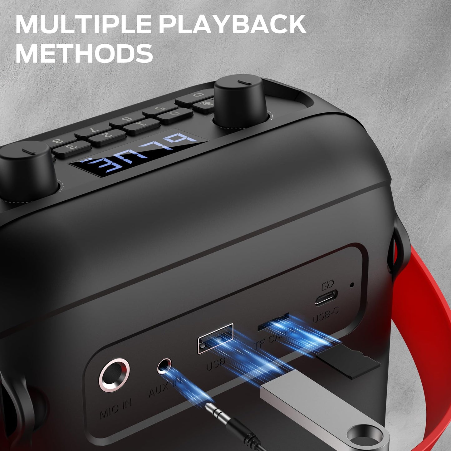 Monster Portable Bluetooth Speaker with 40W Sound