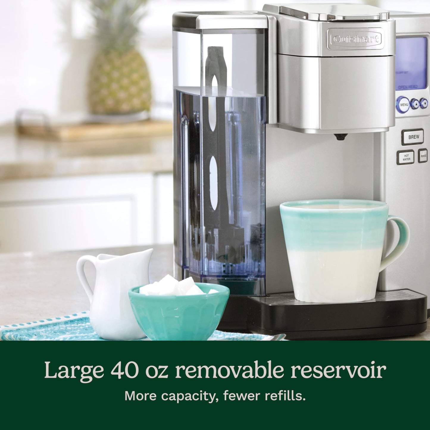 Cuisinart Single Serve Coffee Maker with Hot Water