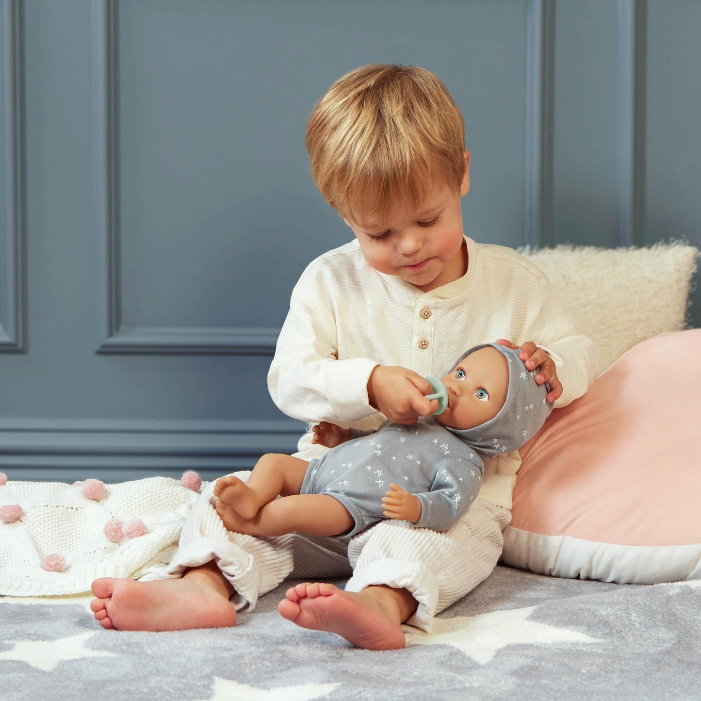 LullaBaby Realistic Baby Doll with Accessories