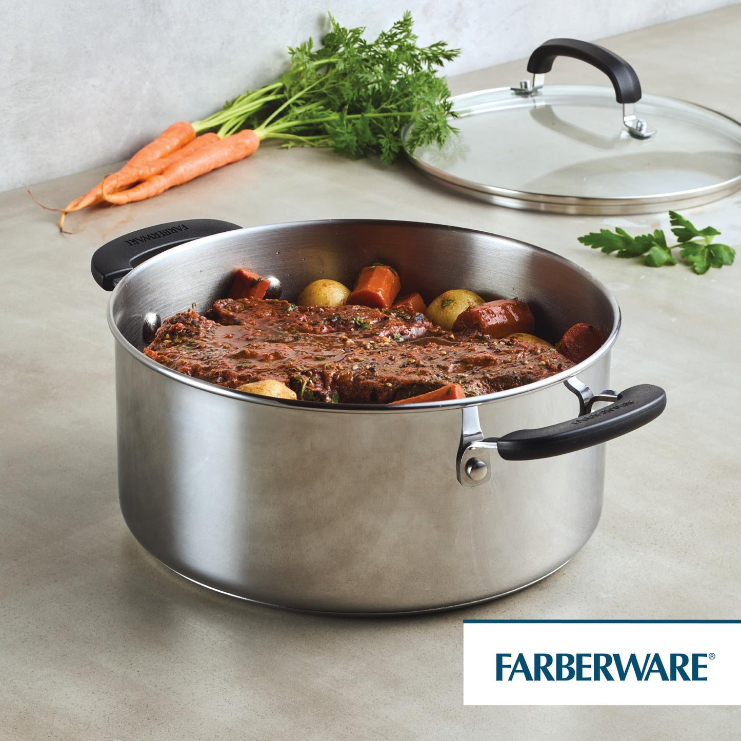 5 Quart Farberware Stainless Steel Dutch Oven