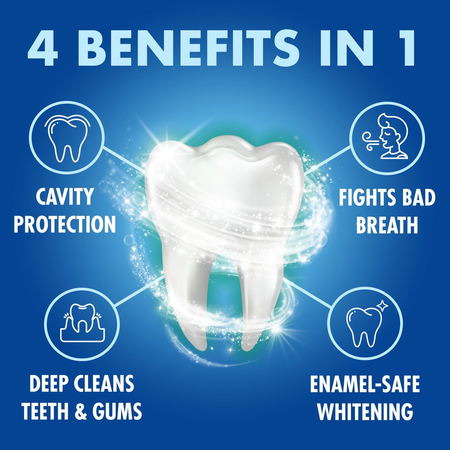 Arm & Hammer Whitening Fluoride Toothpaste, Icy Mint