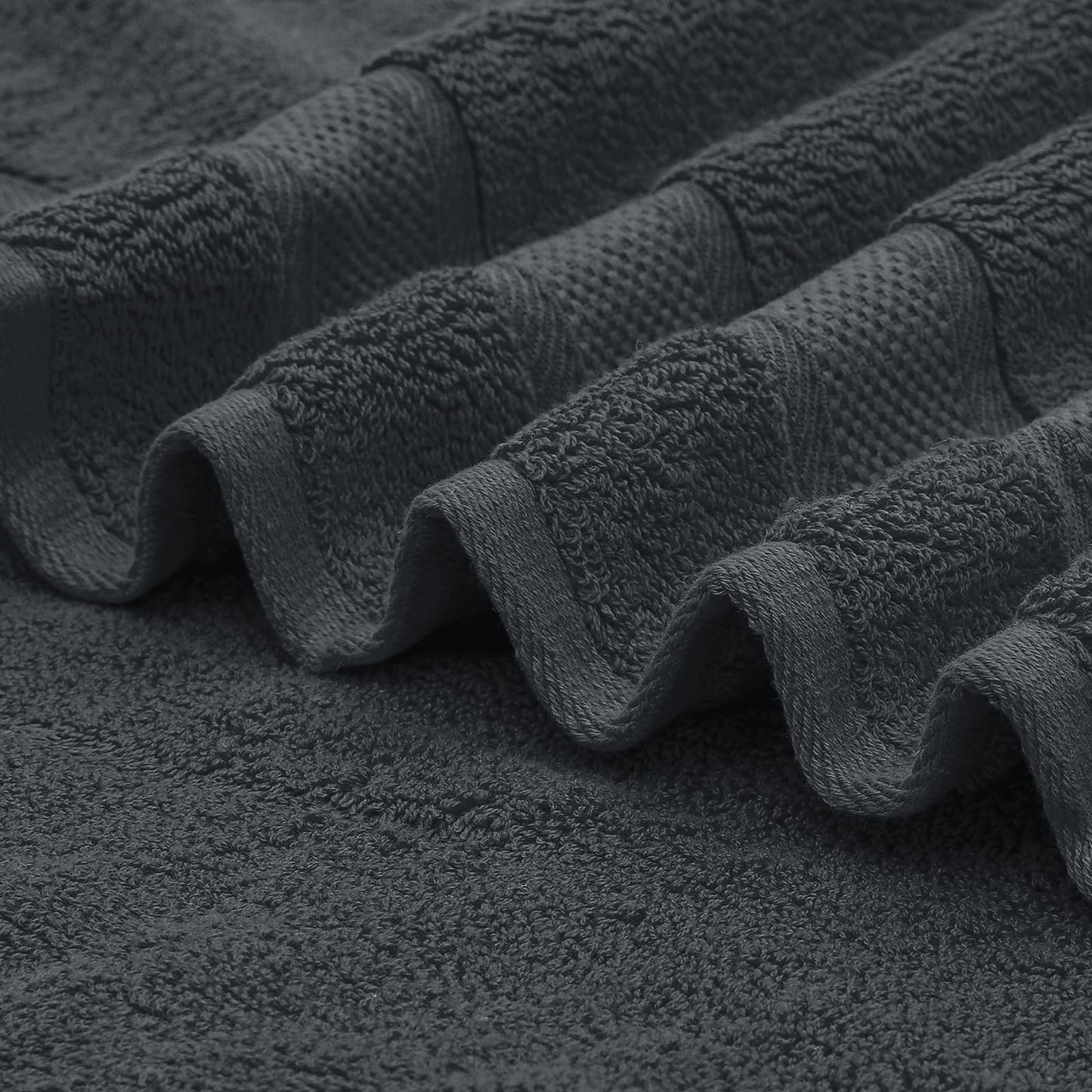 8-Piece Cotton Bath Towel Set by MoNiBloom