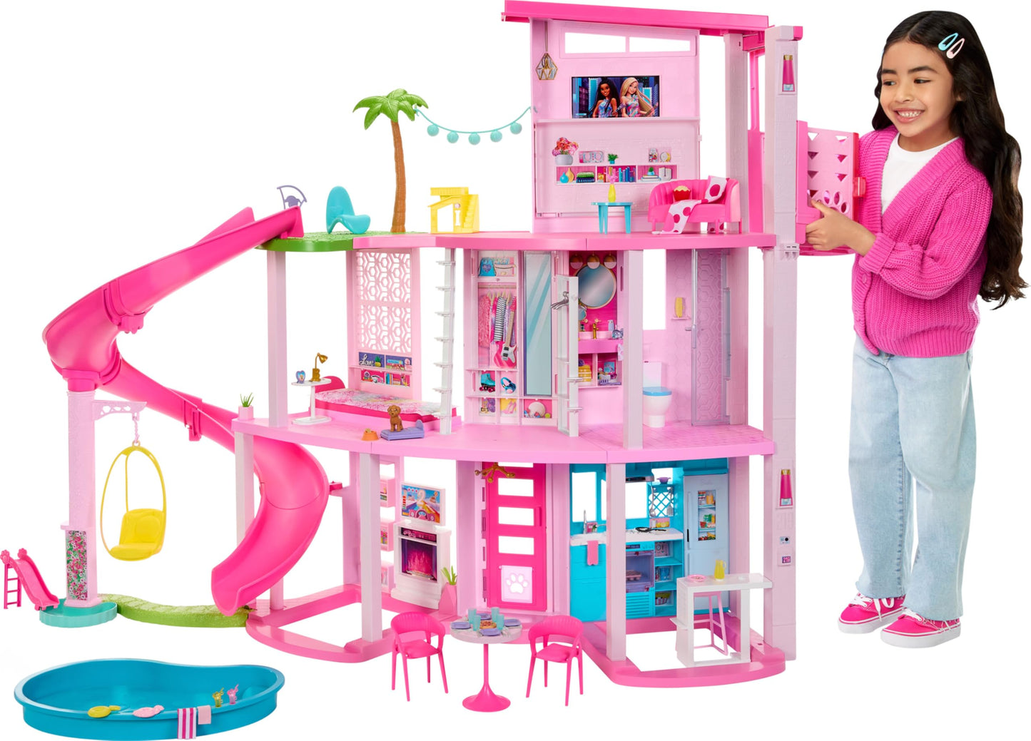 Barbie DreamHouse 3-Story Doll House Playset