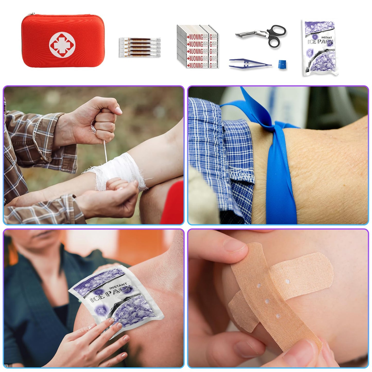 275Pcs YIDERBO Emergency Survival First Aid Kit
