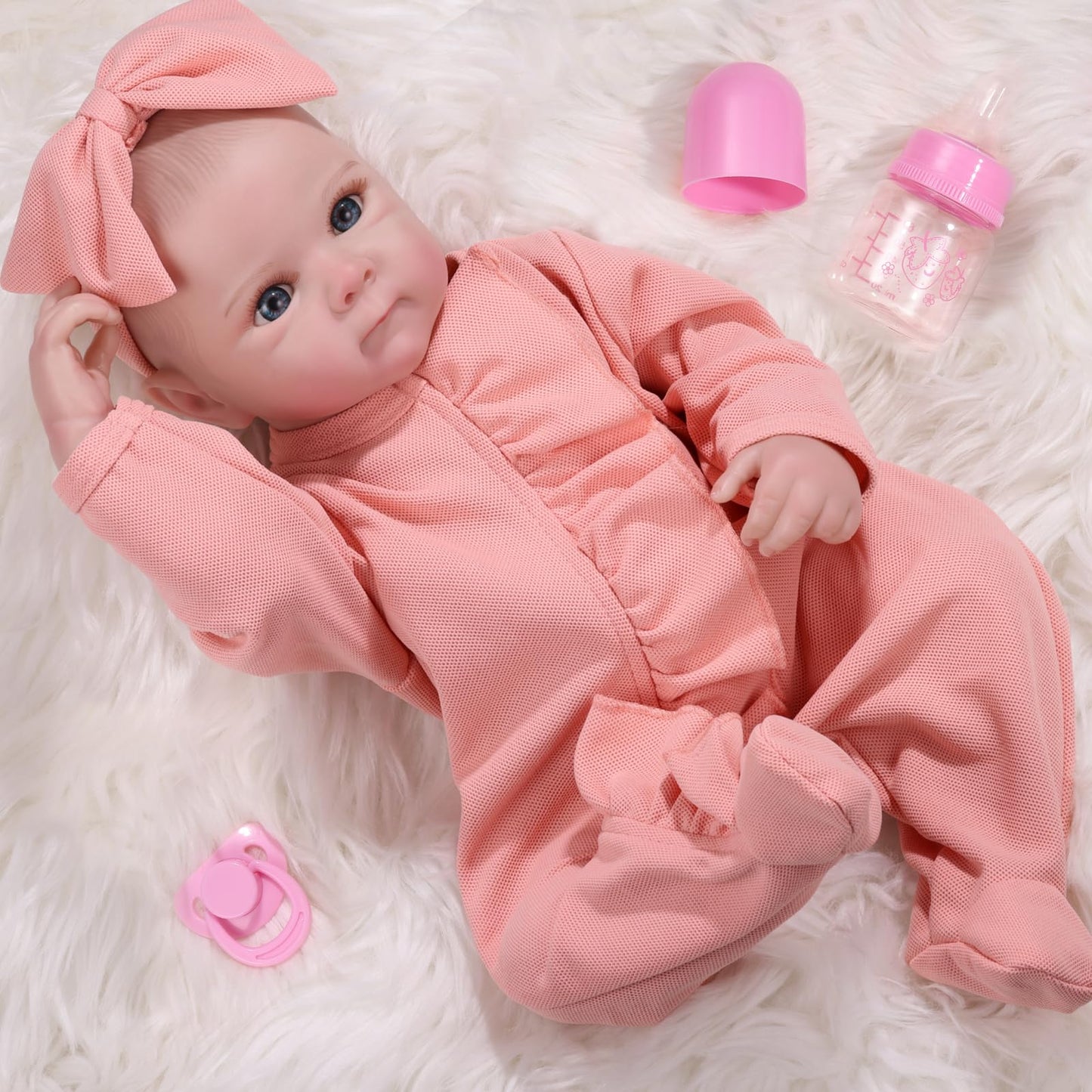 GAGAKU 18 Inch Realistic Reborn Baby Doll with Accessories