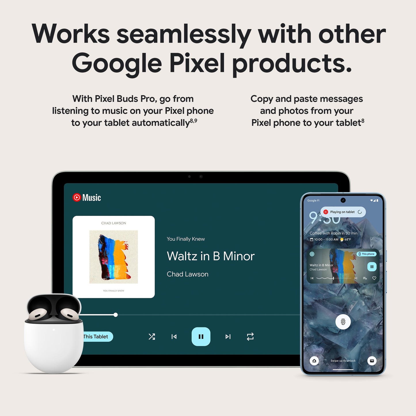 Google Pixel Tablet 11" Android, 128GB, 8GB RAM