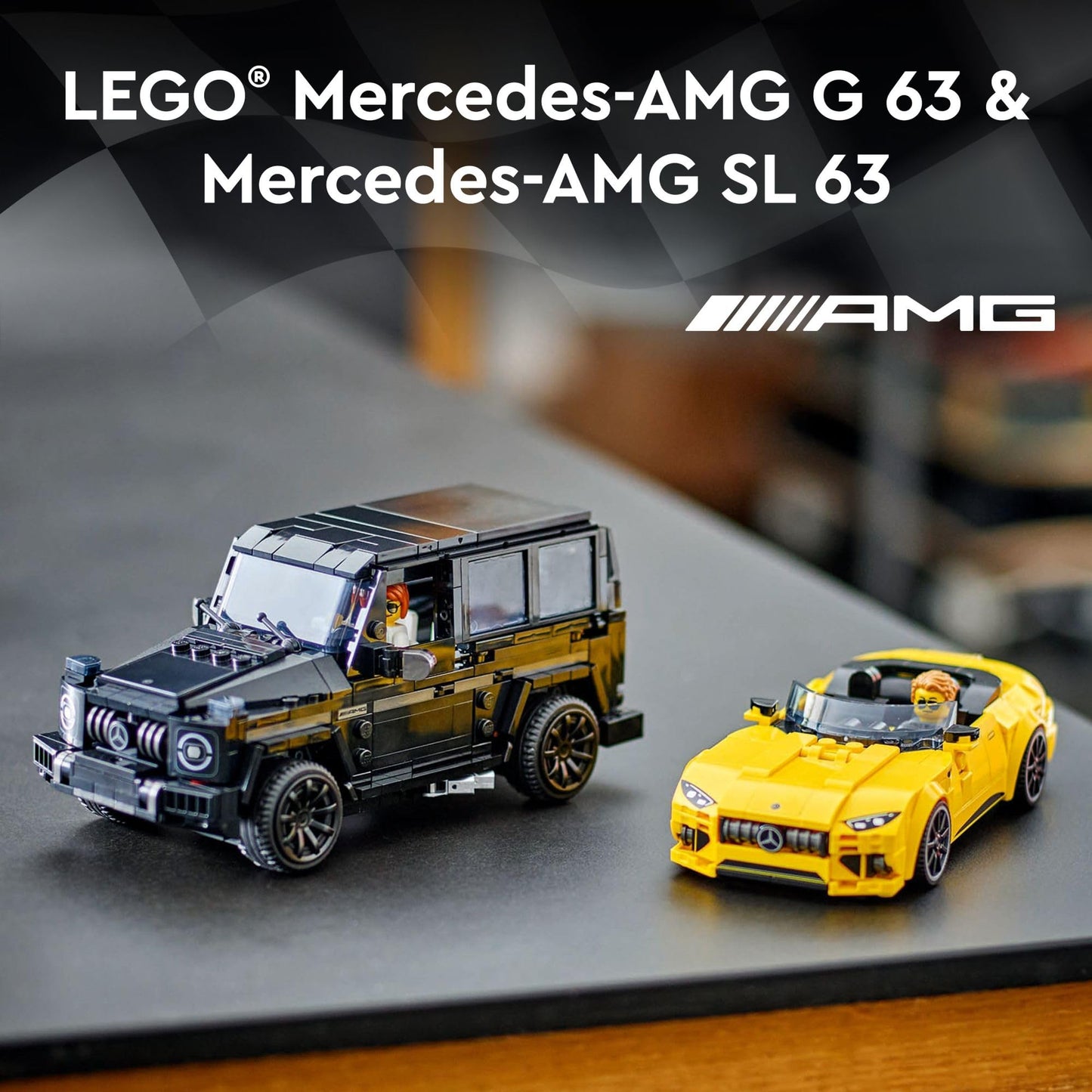 LEGO Speed Champions Mercedes-AMG Toy Car Set