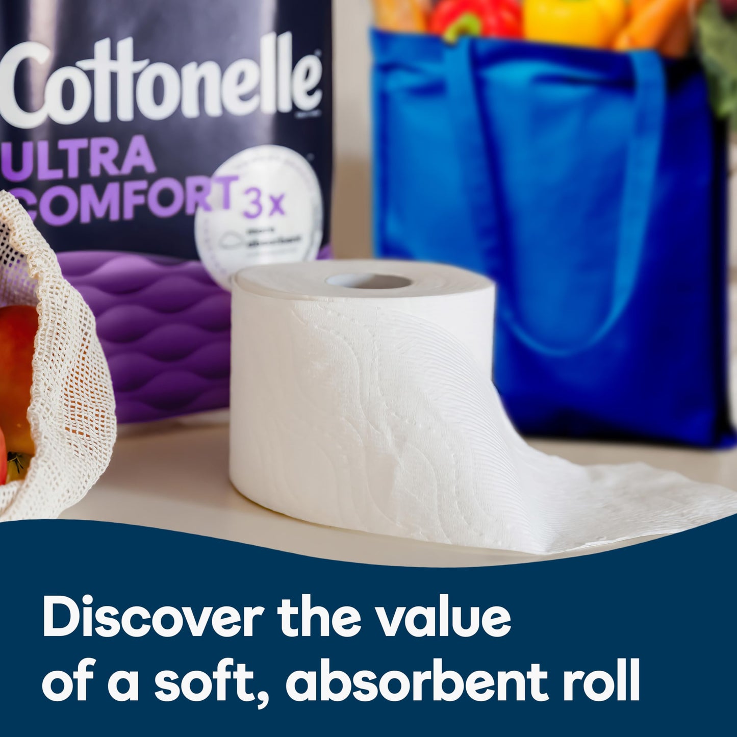 Cottonelle Ultra Comfort Soft Toilet Paper, 4 Rolls
