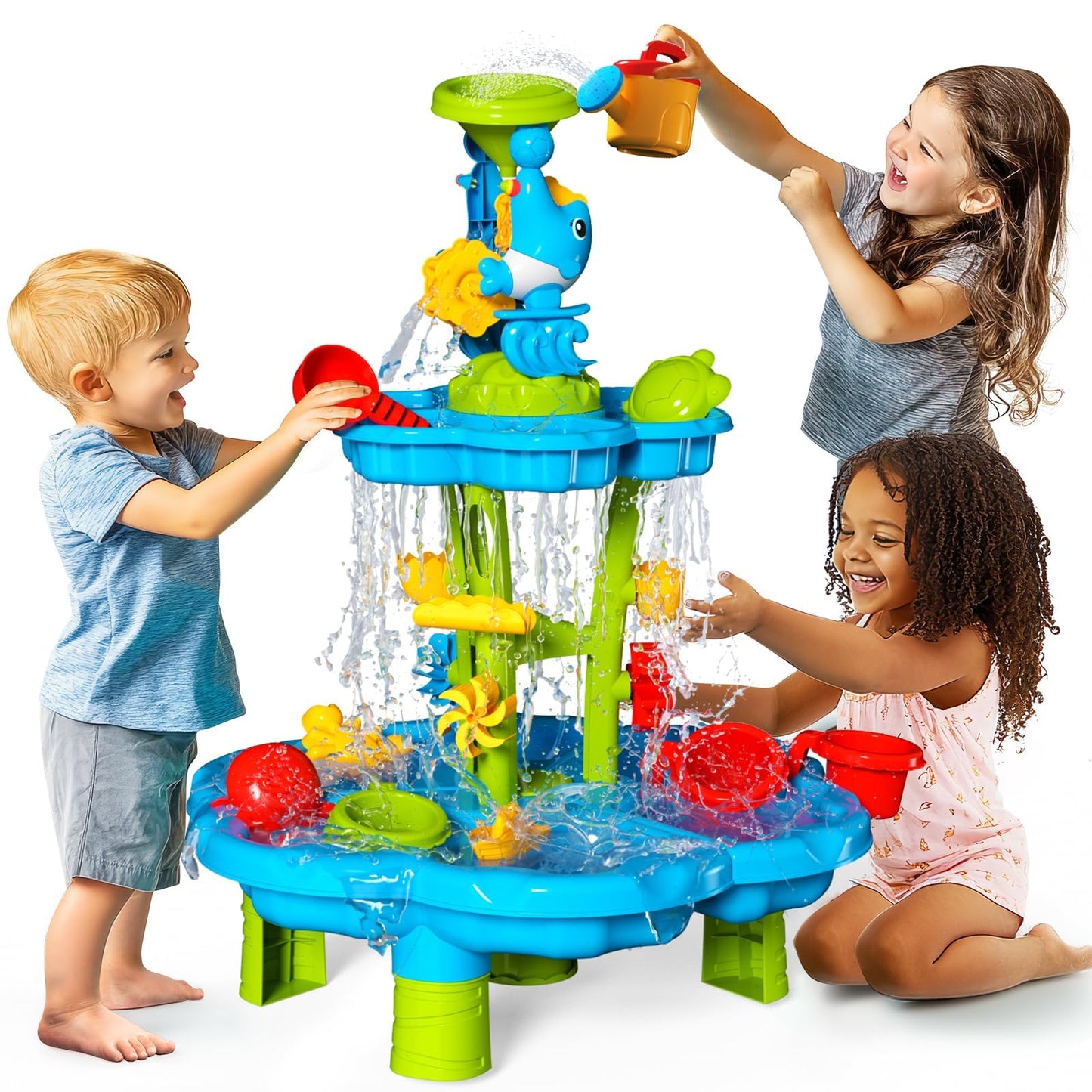 CozyBomB Water Play Table with Magnetic Fishing