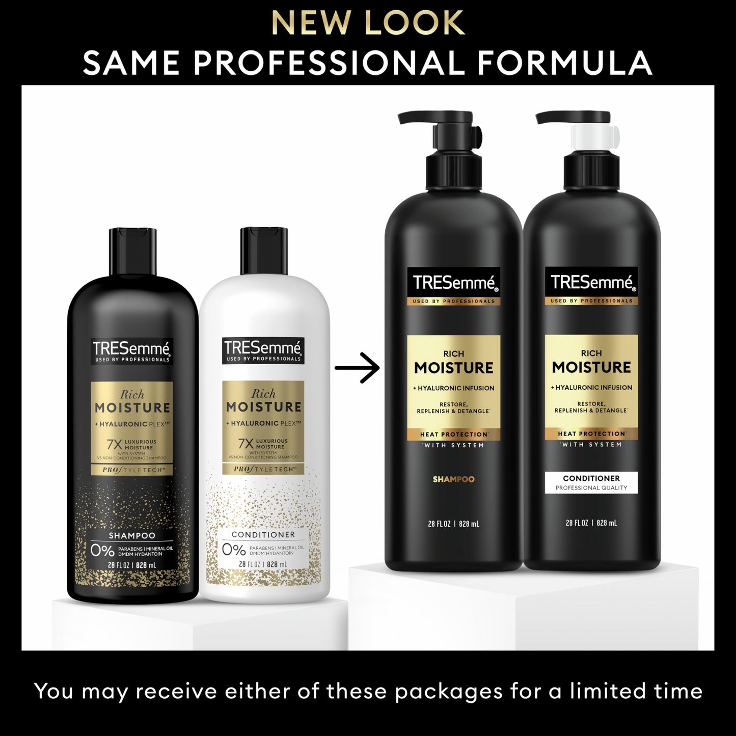 TRESemmé Moisture Shampoo & Conditioner Duo for Dry Hair