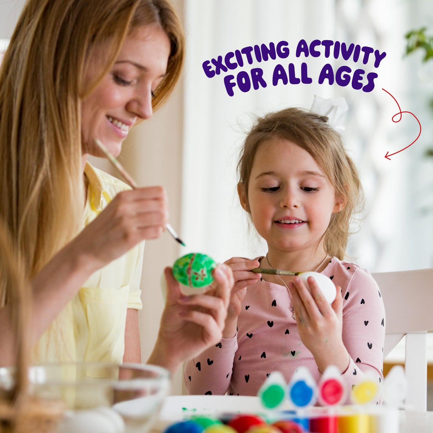 Easter Egg Squishy Painting Kit for Kids