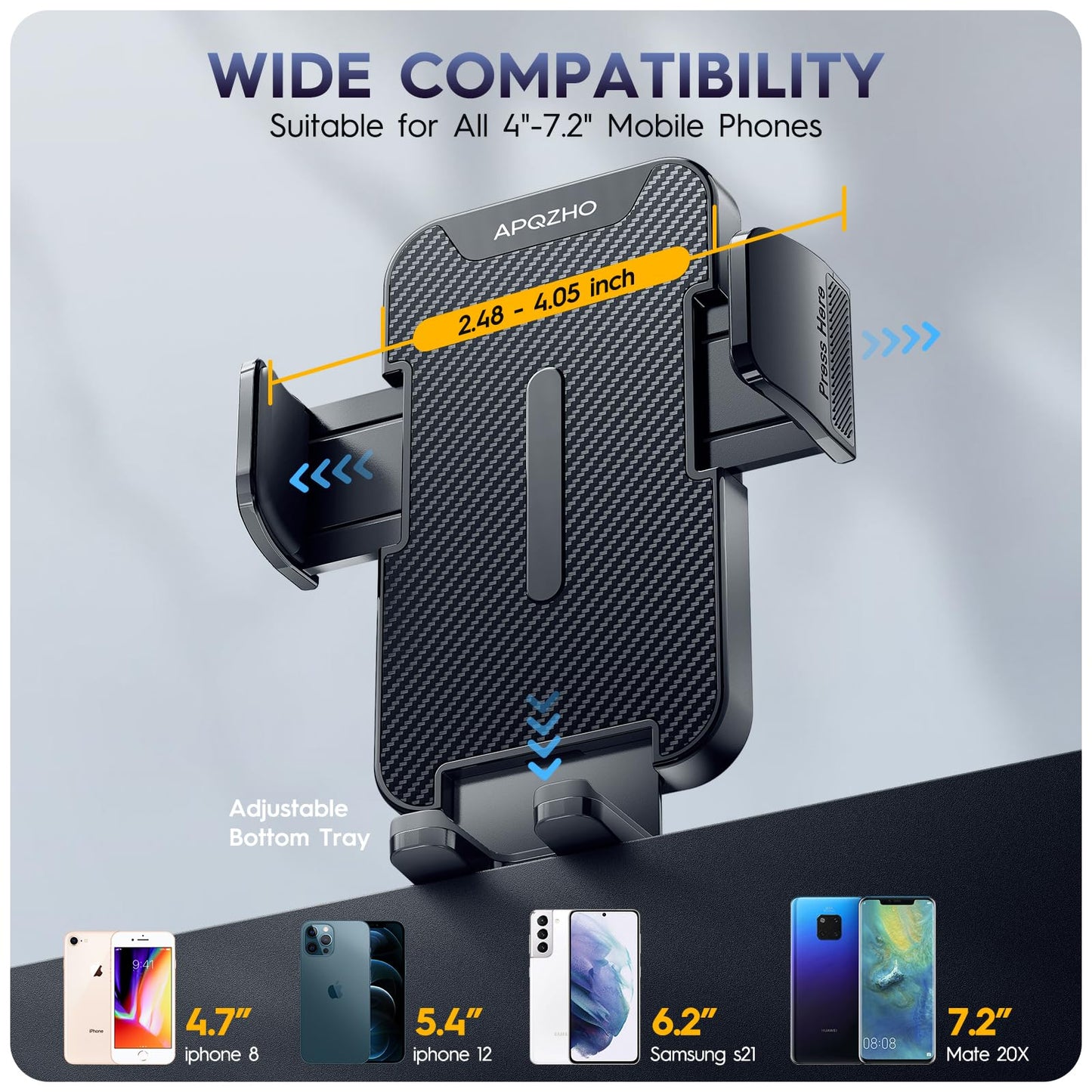 Car Phone Holder Mount for Thick Cases