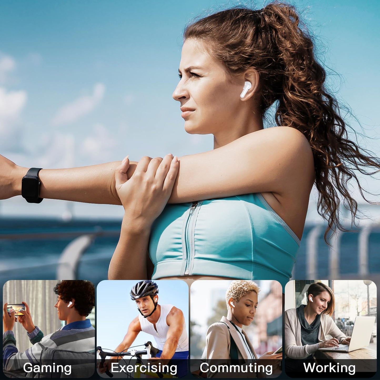 Wireless Earbuds with 48 Hours Playtime
