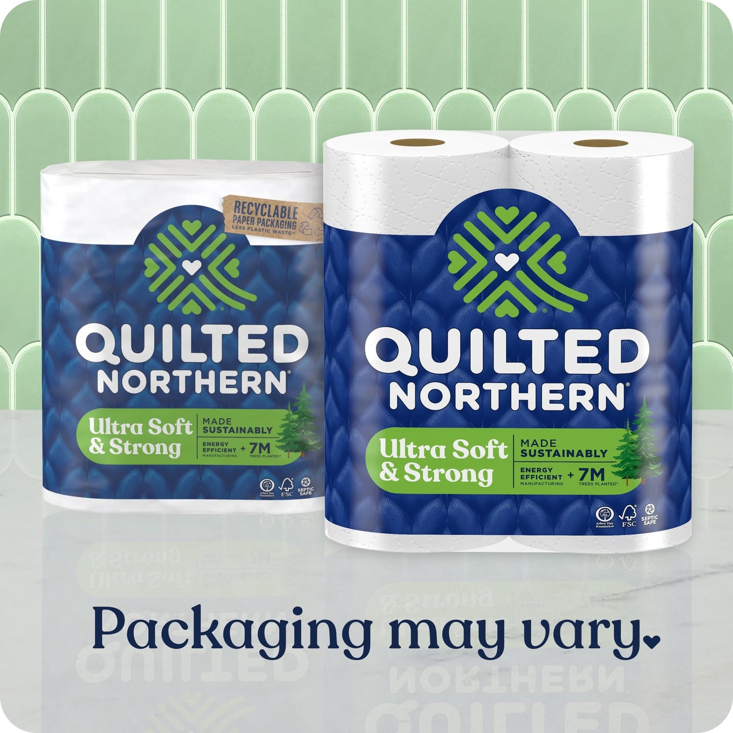 6 Mega Rolls Quilted Northern Toilet Paper