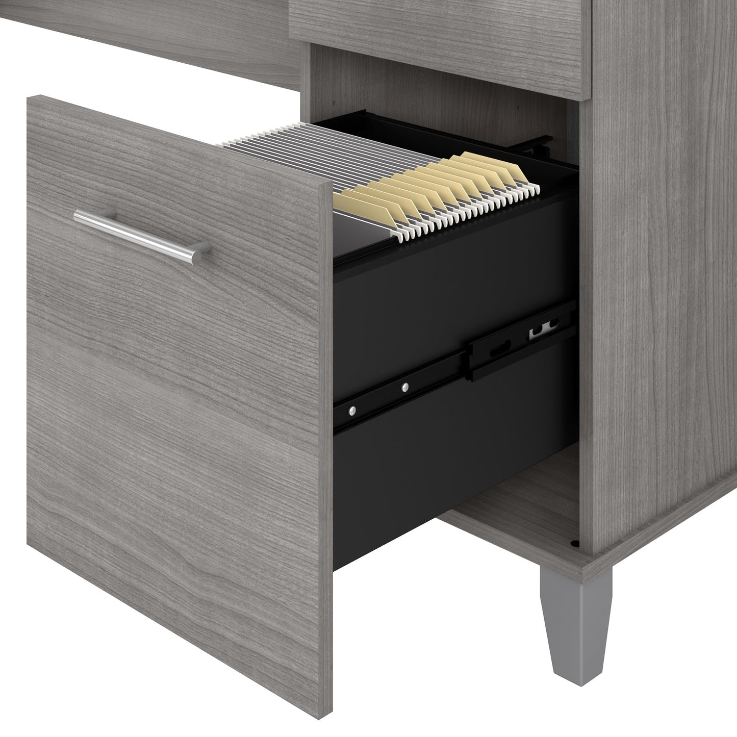 Bush Furniture 72W Office Desk with Drawers