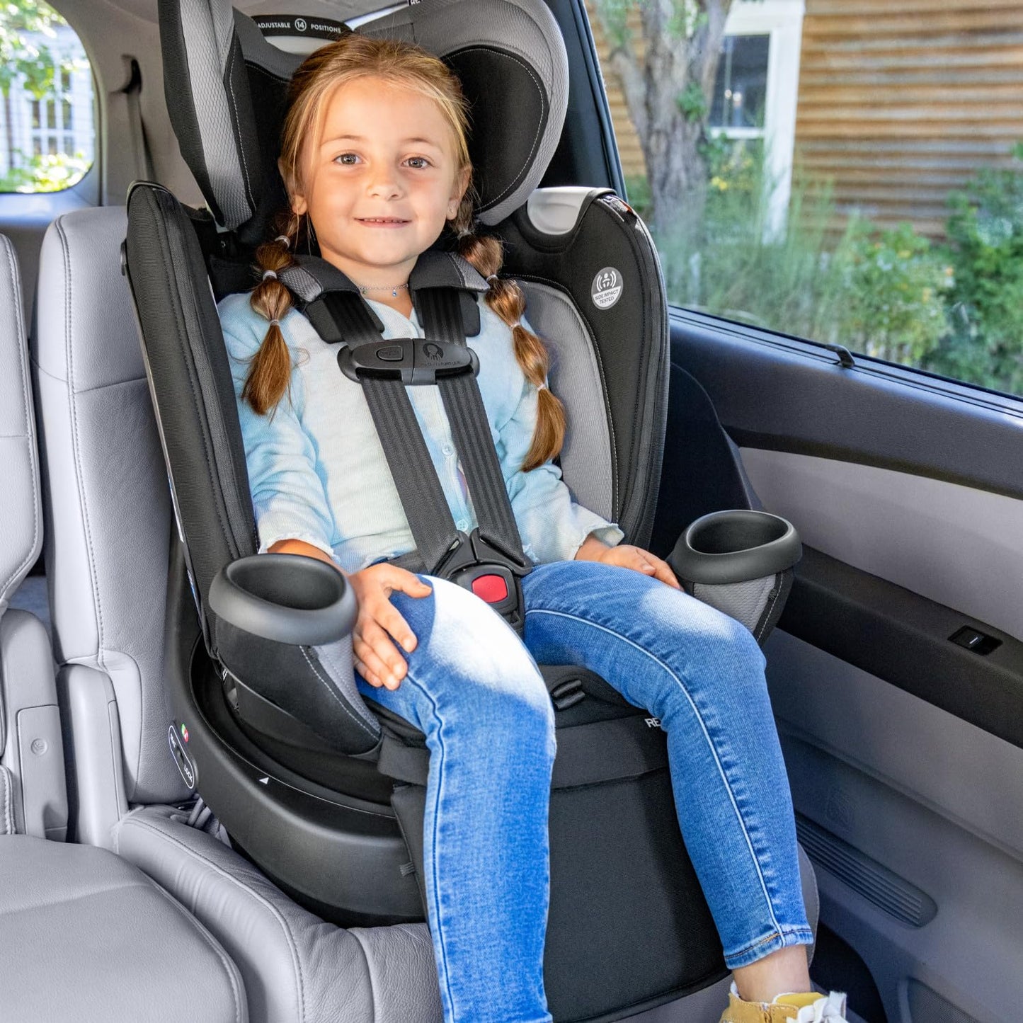 Evenflo 360° Convertible Car Seat, Revere Gray
