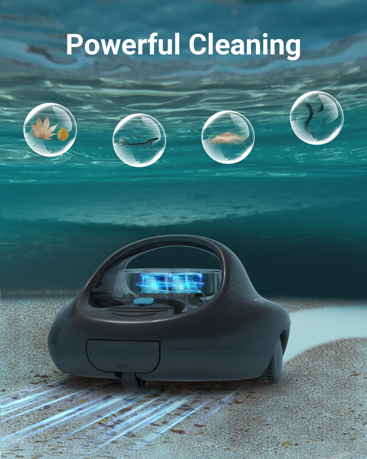 Cordless Pool Vacuum Cleaner by TALOSBO