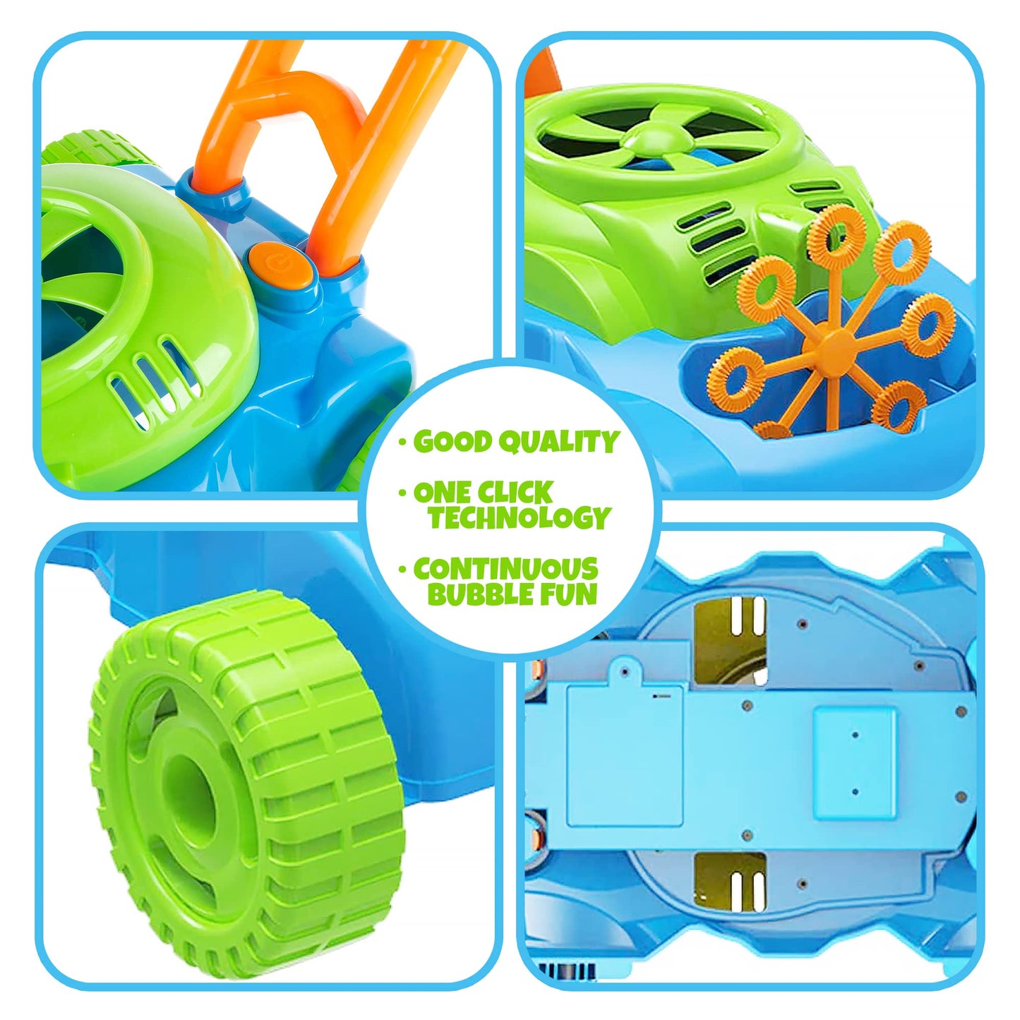 Bubble Lawn Mower Toy for Toddlers by ArtCreativity