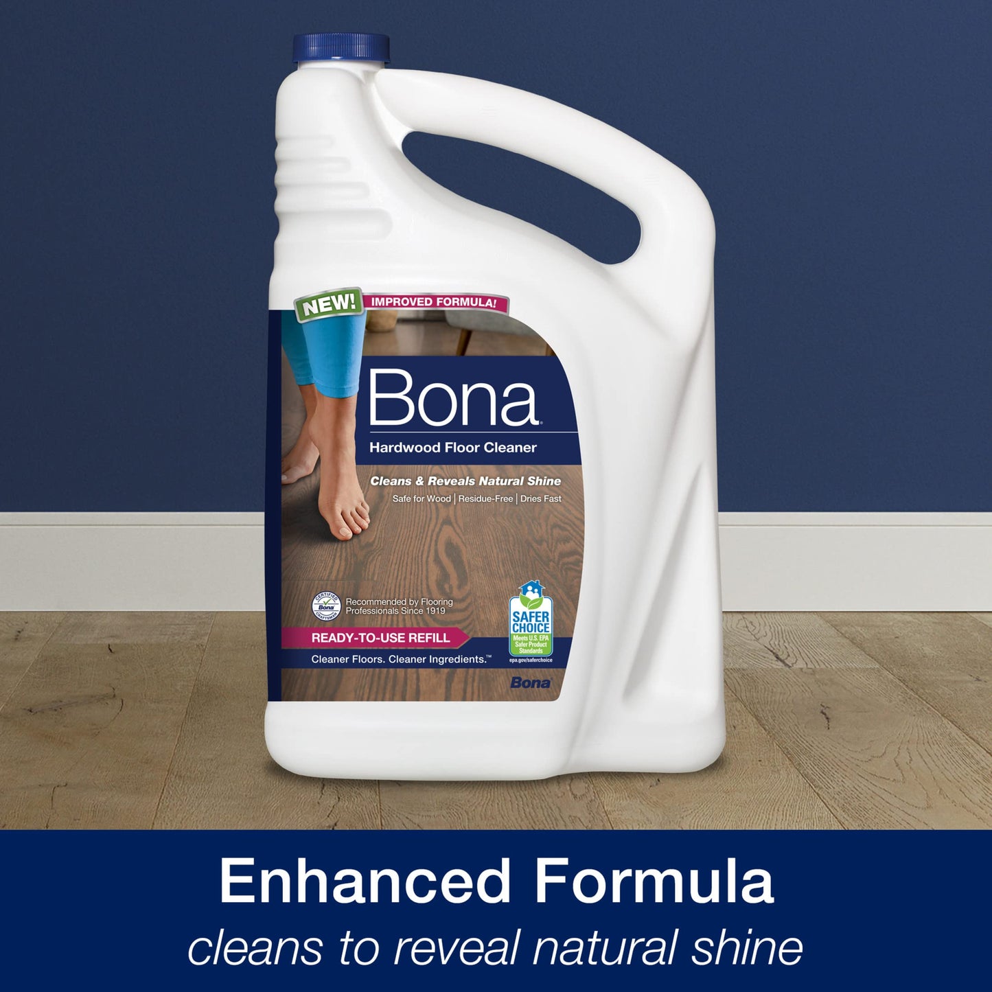 4 Pack Bona Hardwood Floor Cleaner Refill