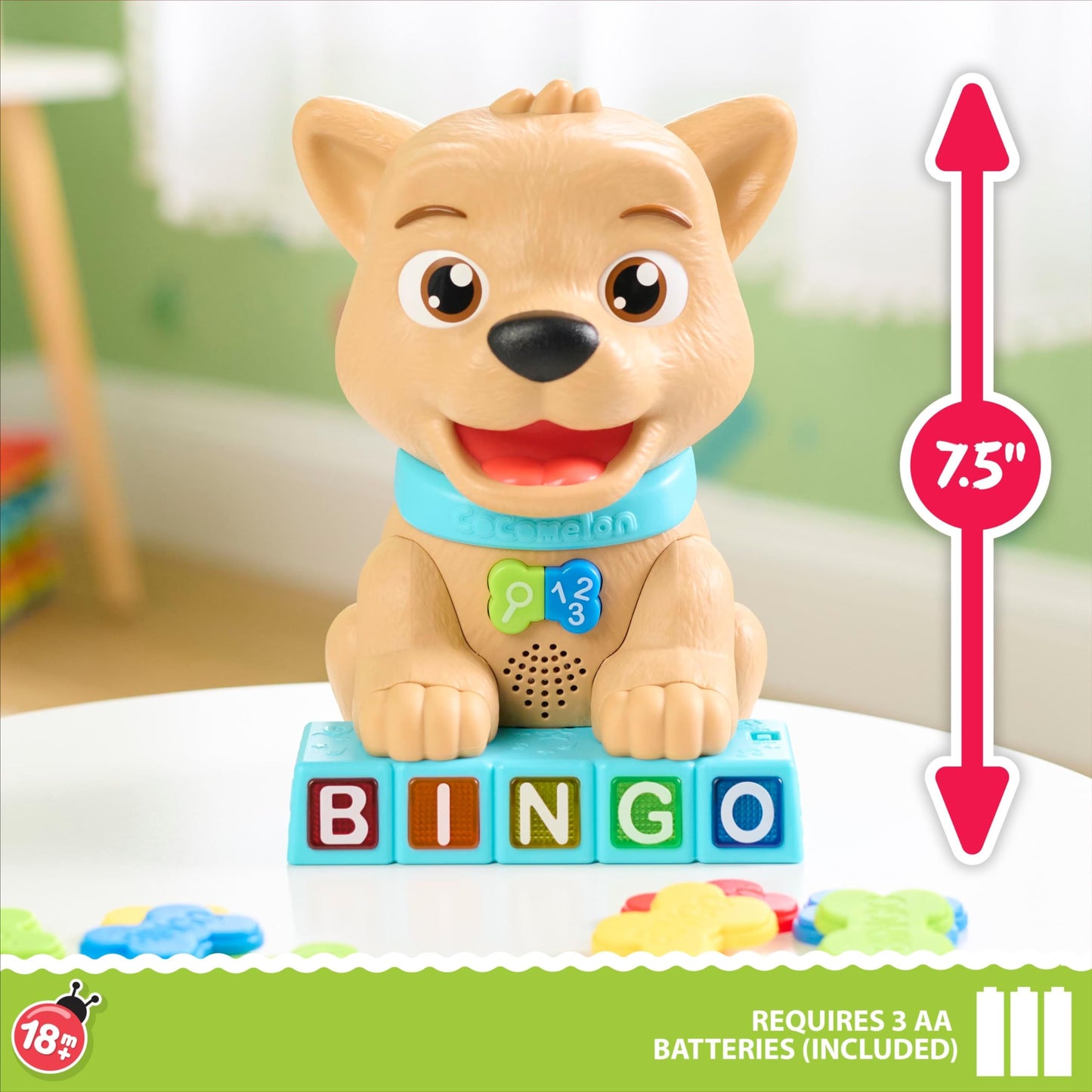 Cocomelon Count & Learn Bingo Game for Kids